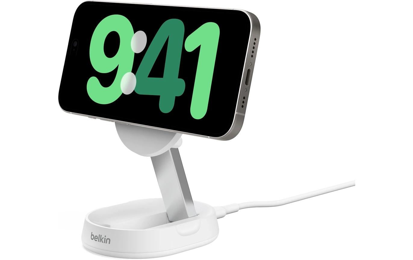 Belkin Wireless Charger Boostcharge Pro Qi2 Weiss