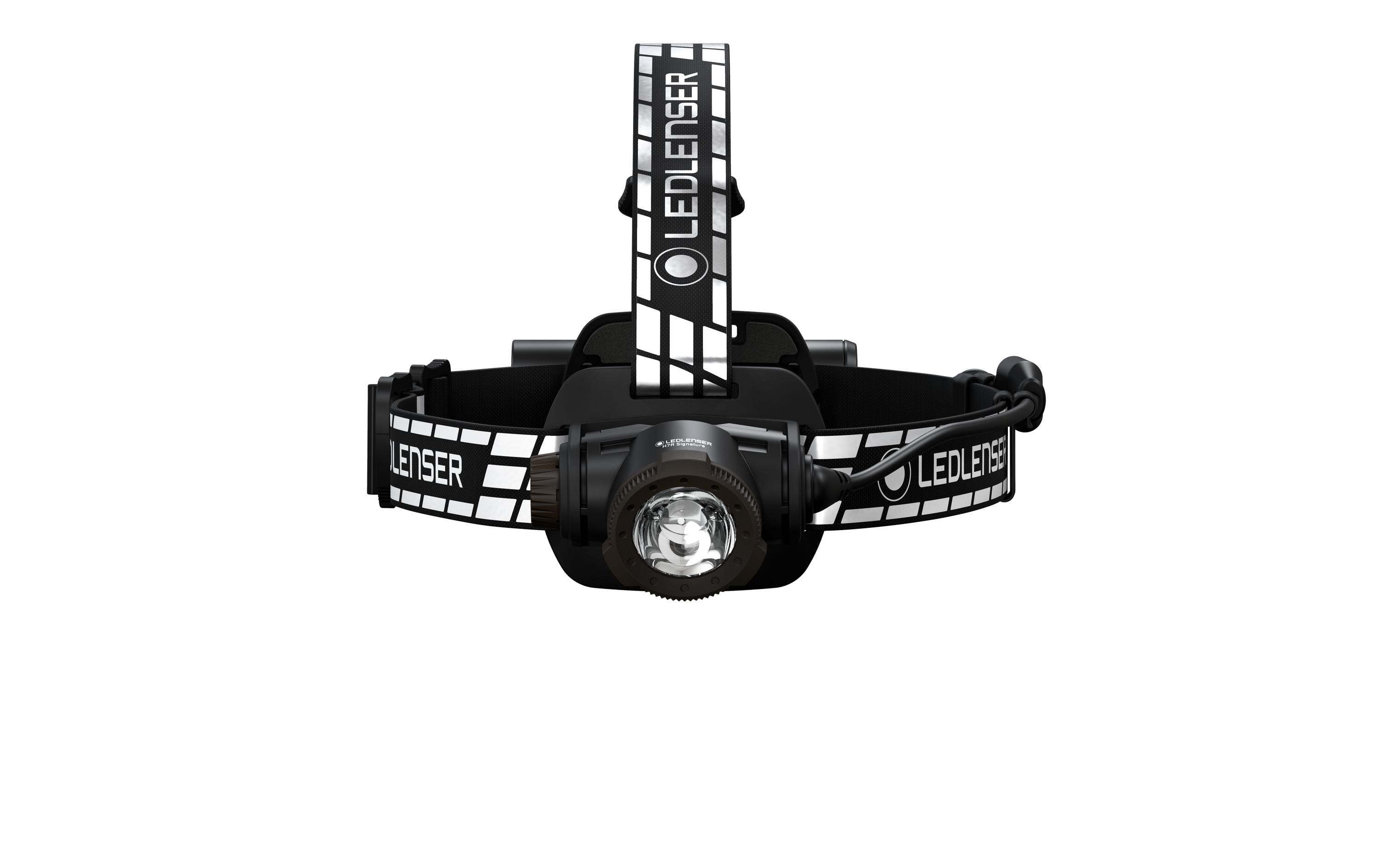 LED LENSER Stirnlampe H7R Signature Schwarz