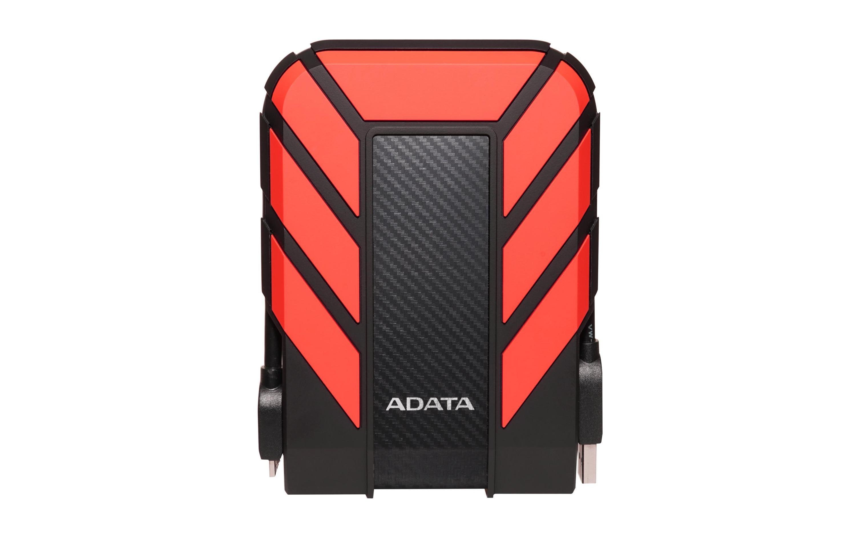 ADATA Externe Festplatte AHD710P 1 TB, Rot/Schwarz