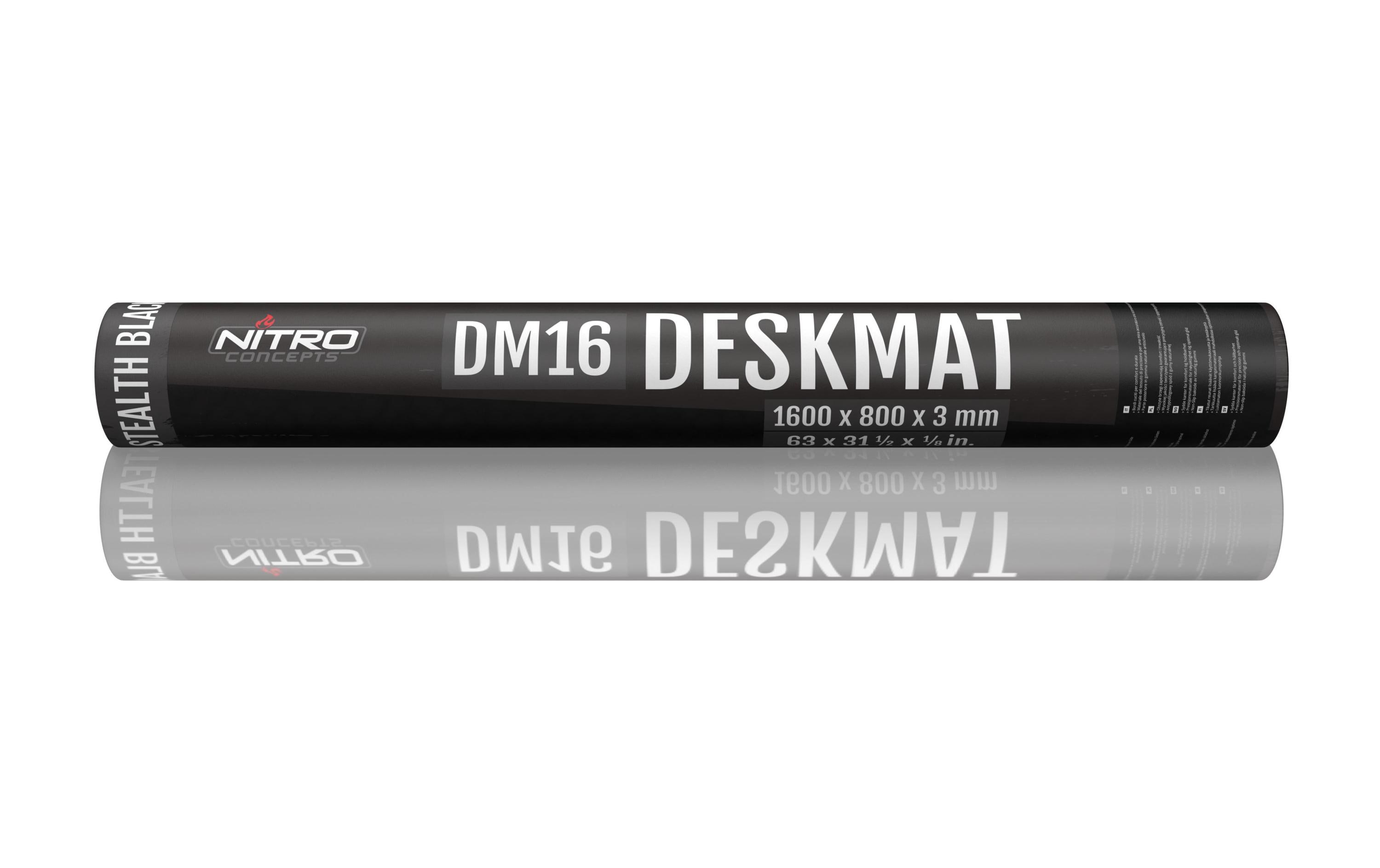 Nitro Concepts Gaming-Mausmatte DM16 Schwarz