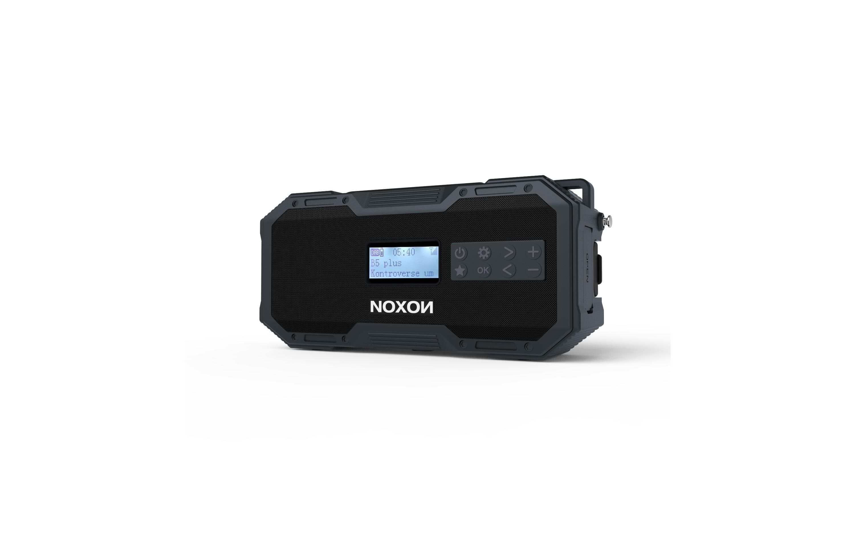 Noxon DAB+ Radio Dynamo Solar 411 Anthrazit