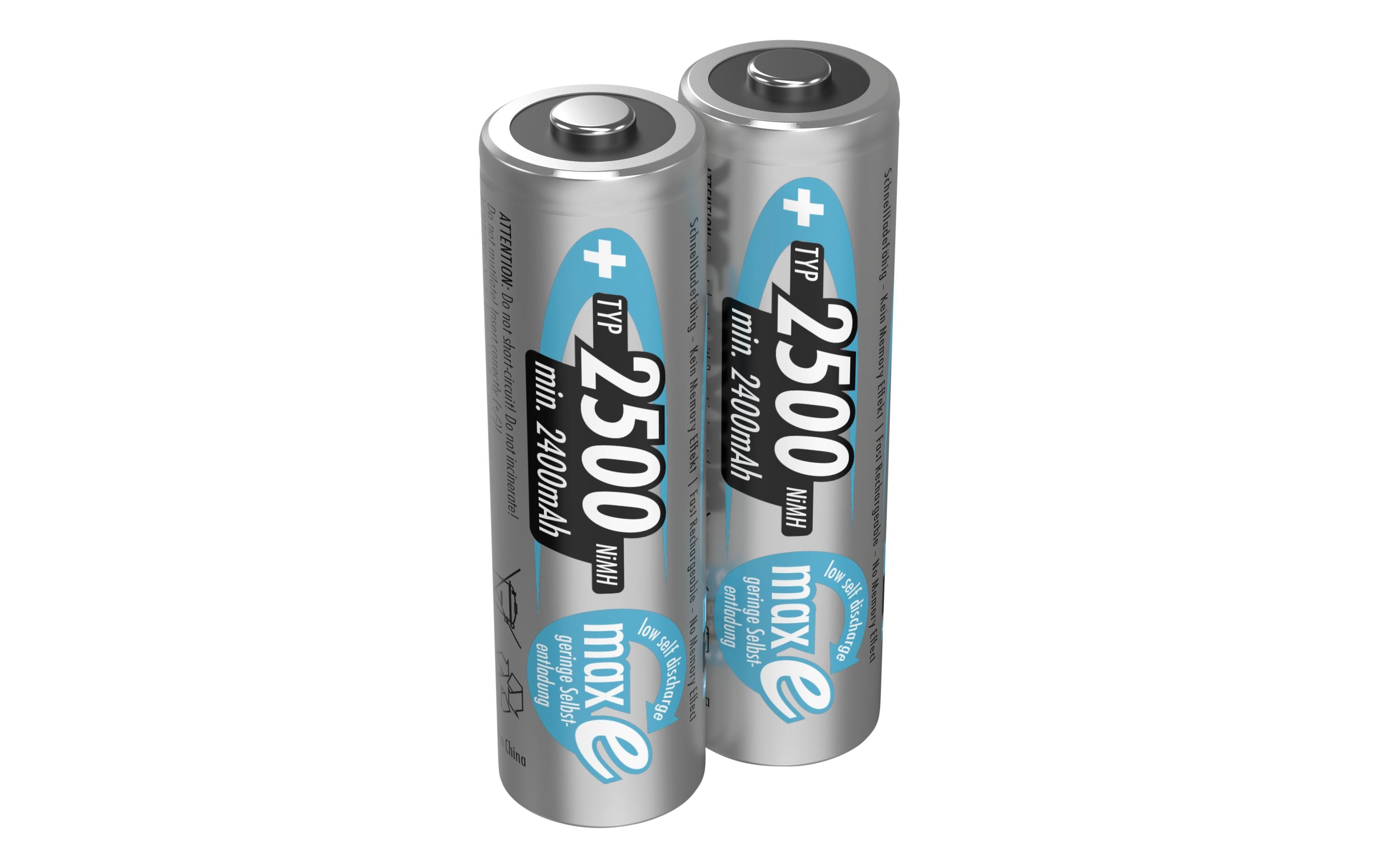 Ansmann Akku 2x AA Typ 2500 2400 mAh