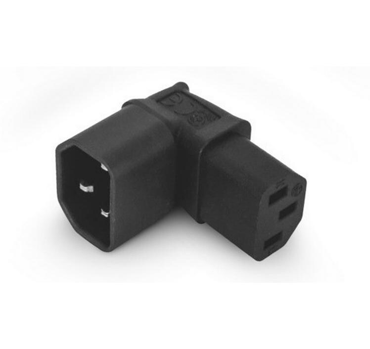 Alpha Elettronica Adapterstecker C13 - C14, gewinkelt