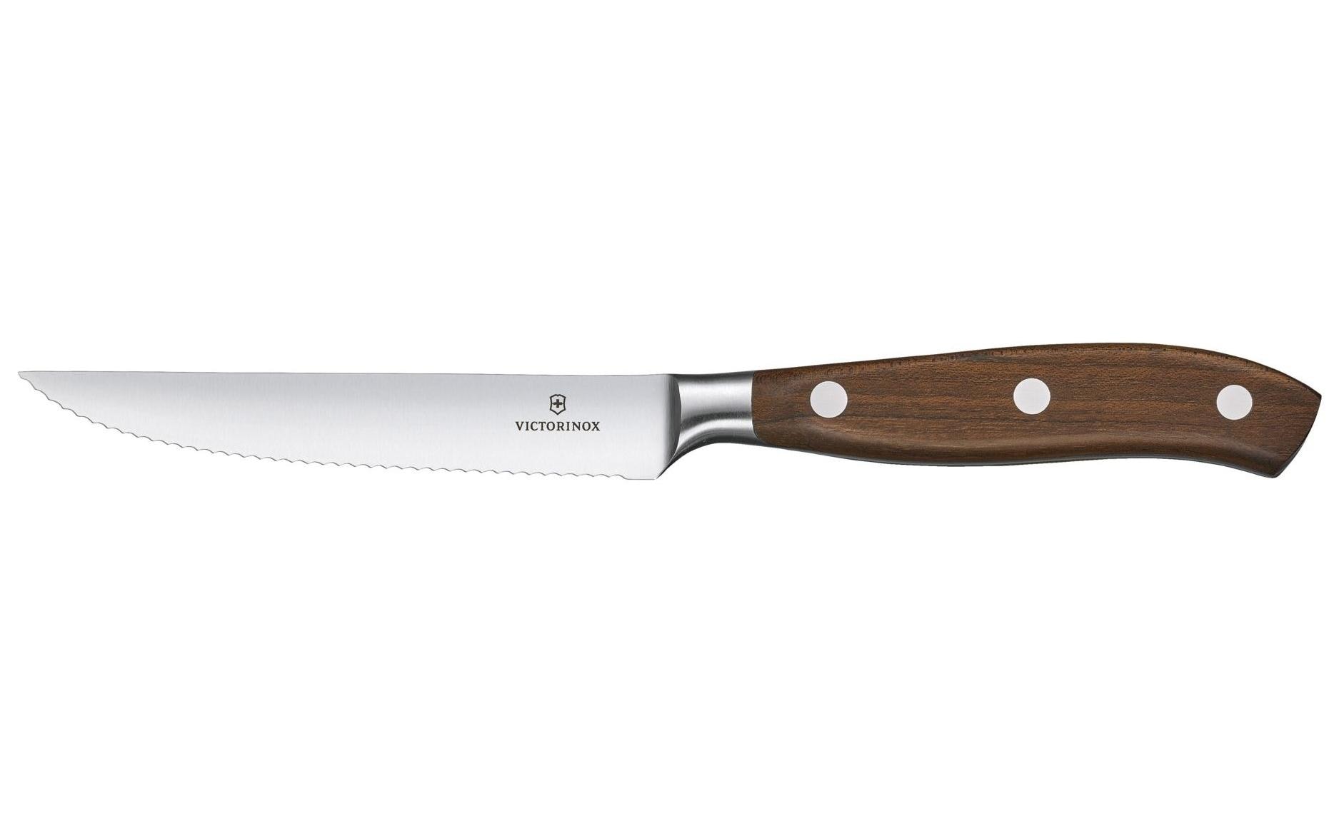 Victorinox Steakmesser Grand Maître Wood 1 Stück, Rosenholz