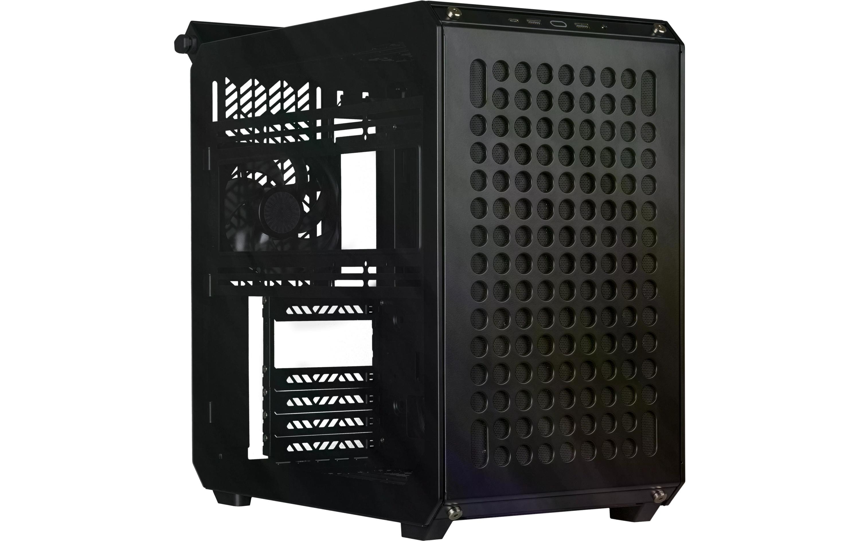 Cooler Master PC-Gehäuse Qube 500 Flatpack Schwarz