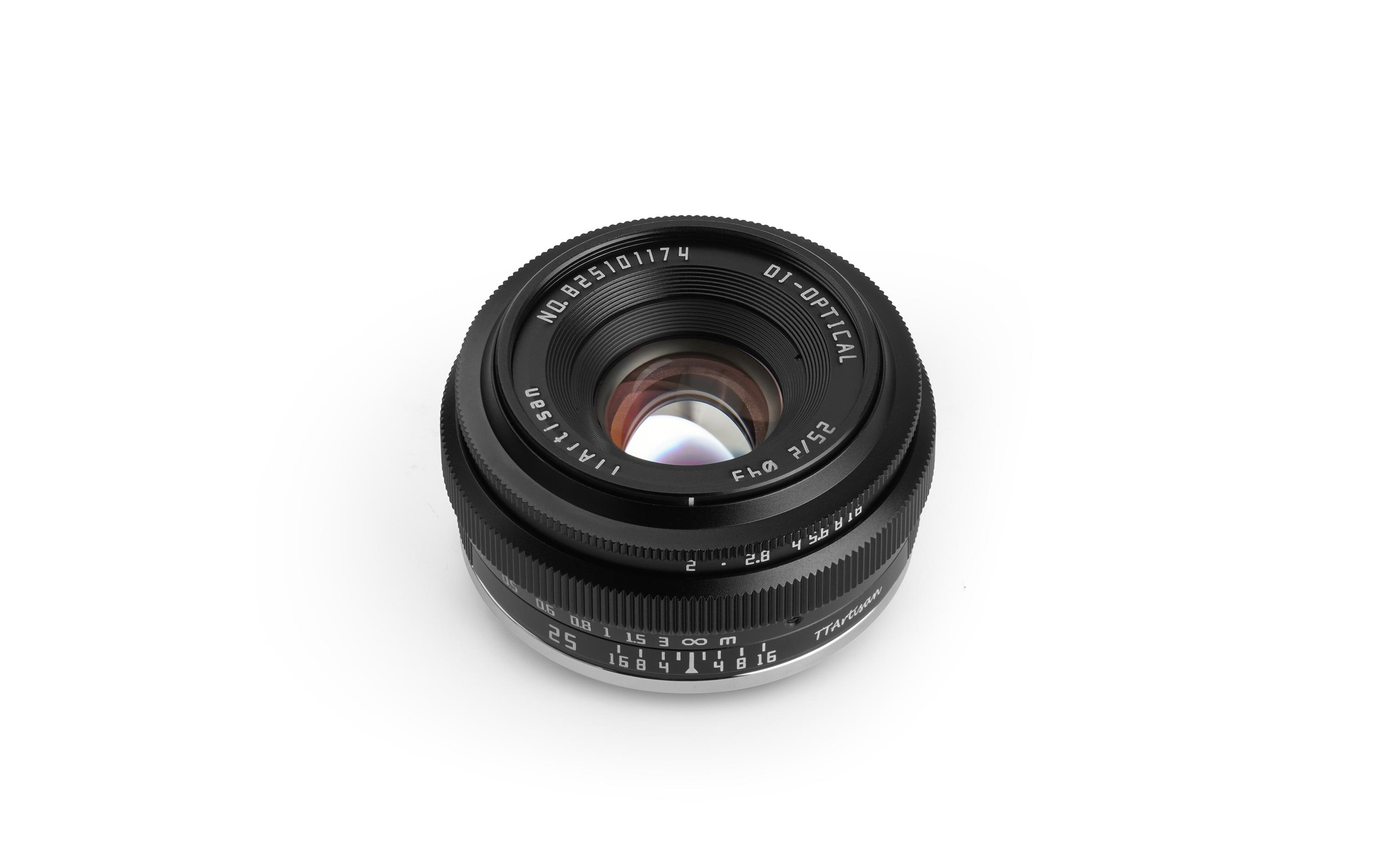 TTArtisan Festbrennweite APS-C 25mm F/2 – Sony E-Mount