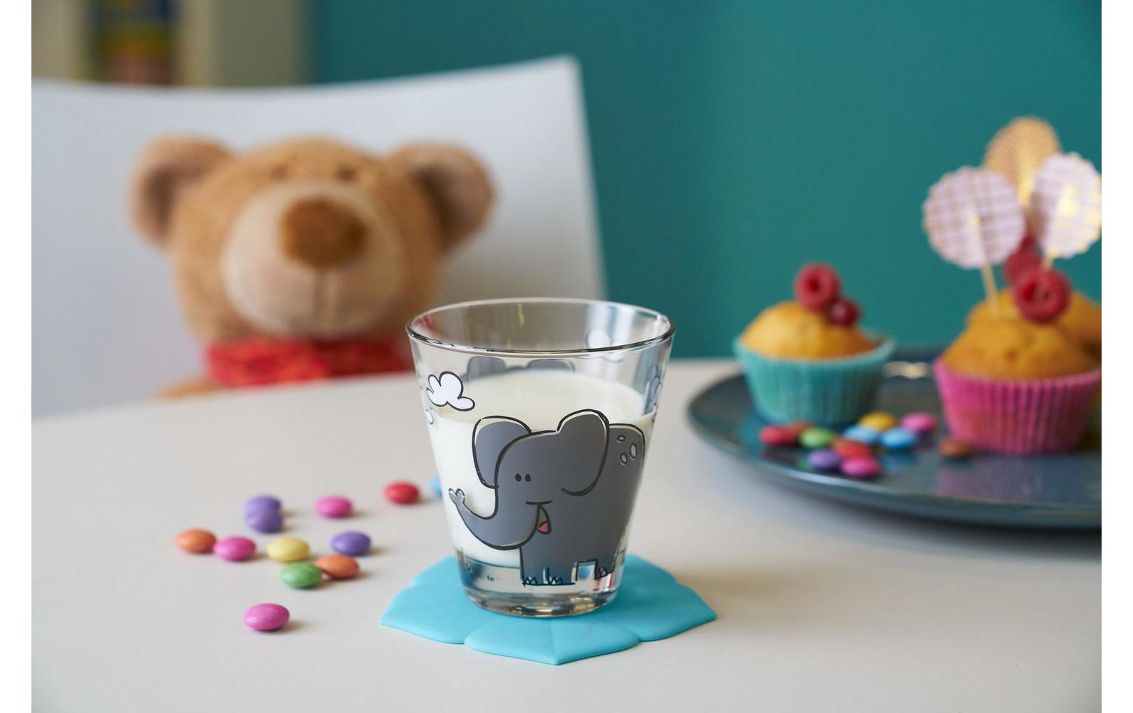 Leonardo Kindertrinkglas Bambini Elefant, 215 ml, 6 Stück