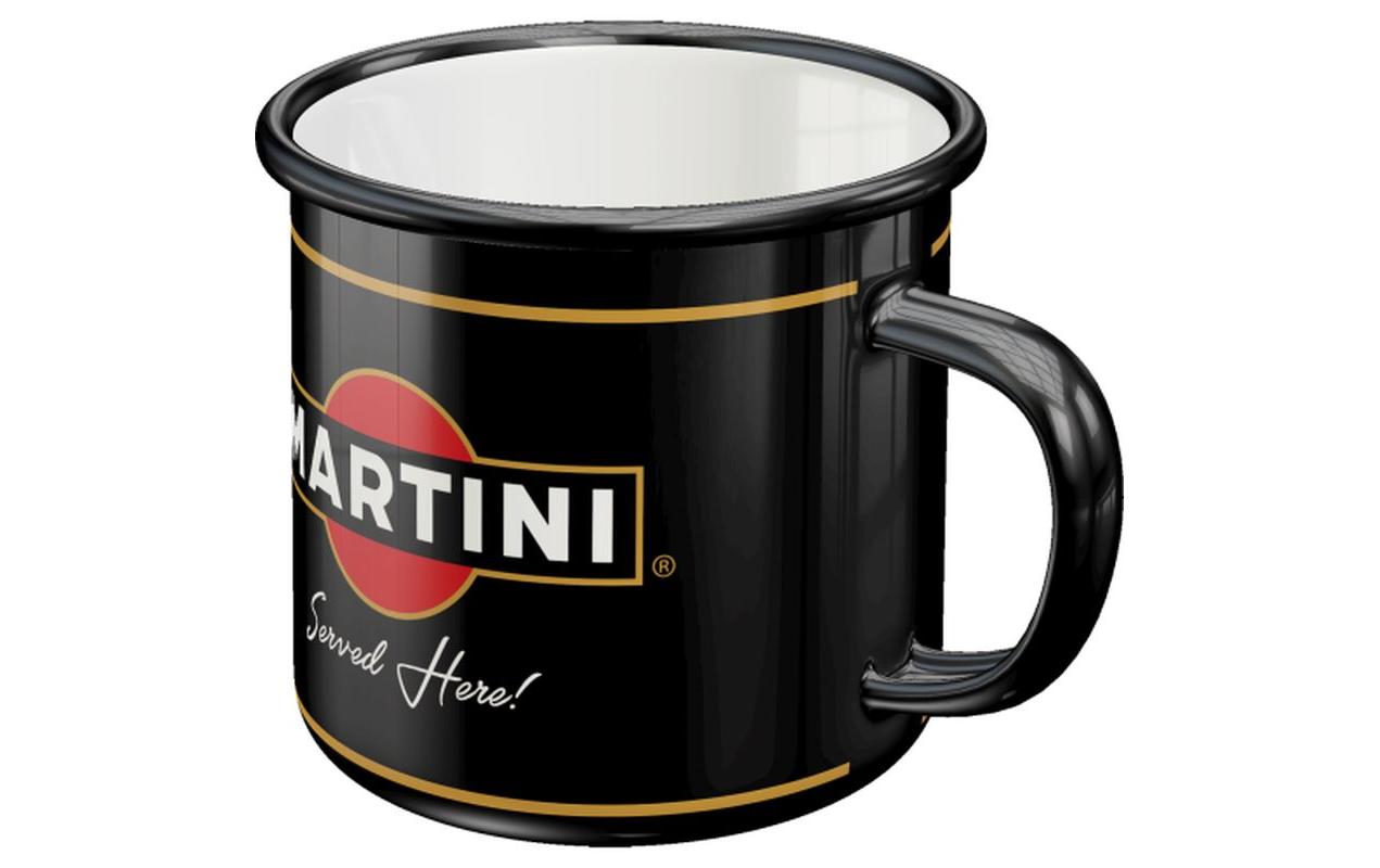 Nostalgic Art Universaltasse Martini Served 360 ml, 1 Stück, Schwarz