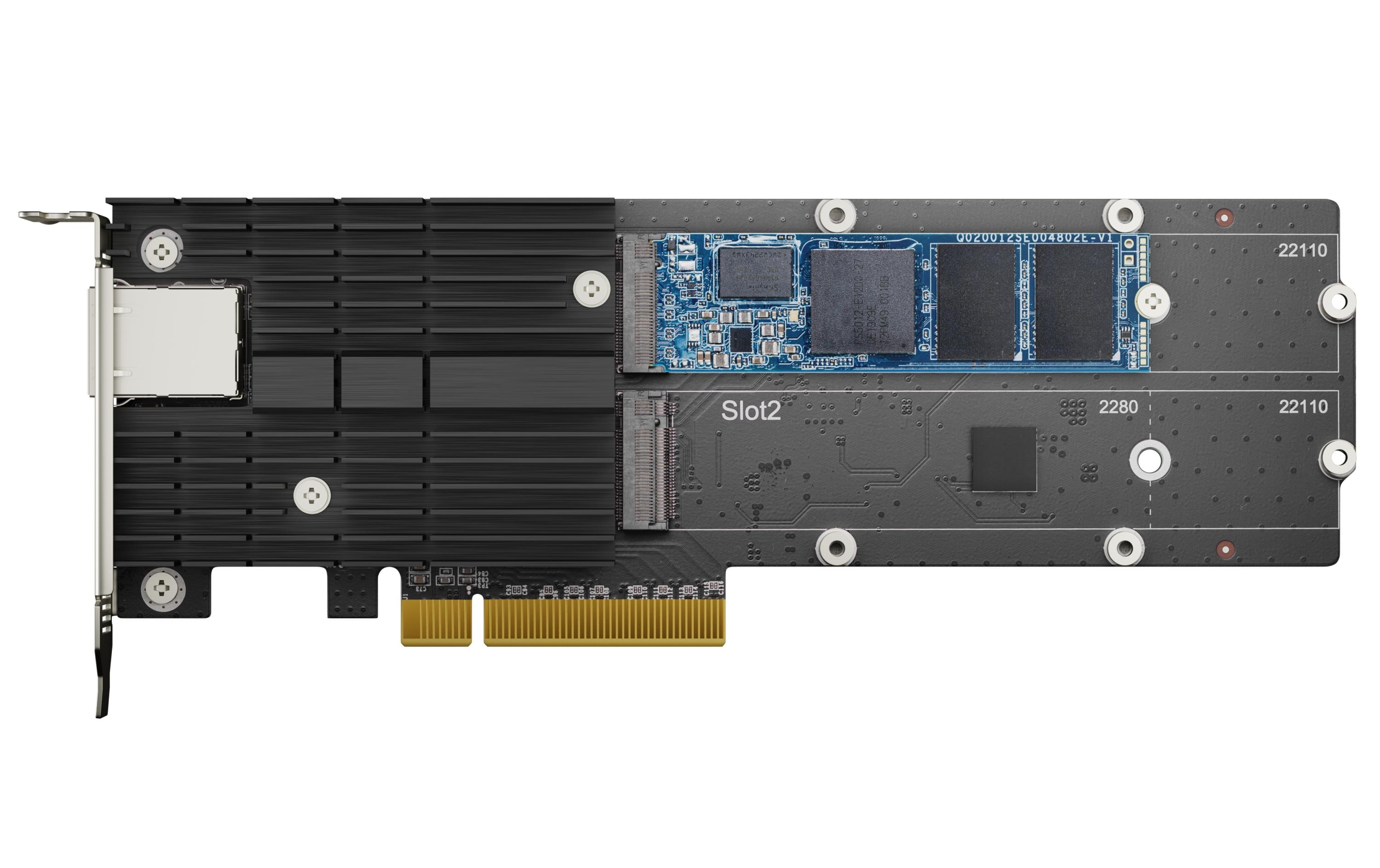 Synology Erweiterungskarte E10M20-T1 M.2 SSD & 10GbE Adapter