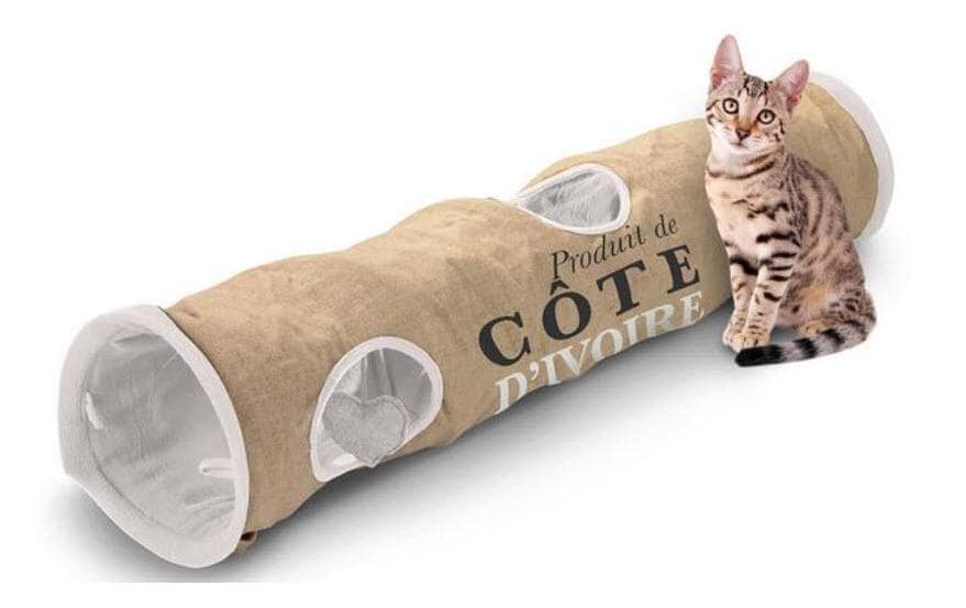 Ebi Katzen-Spieltunnel D&D Cote d'Ivoire 120 cm