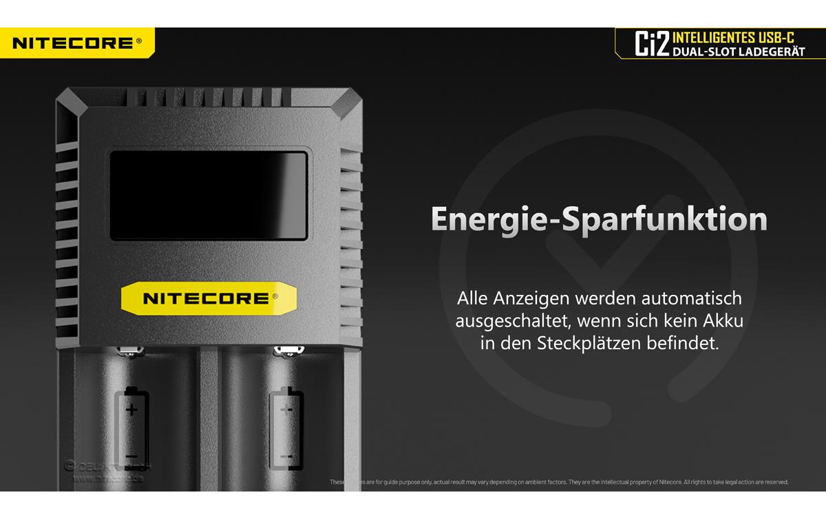 Nitecore Ladegerät Ci2 35000 mAh