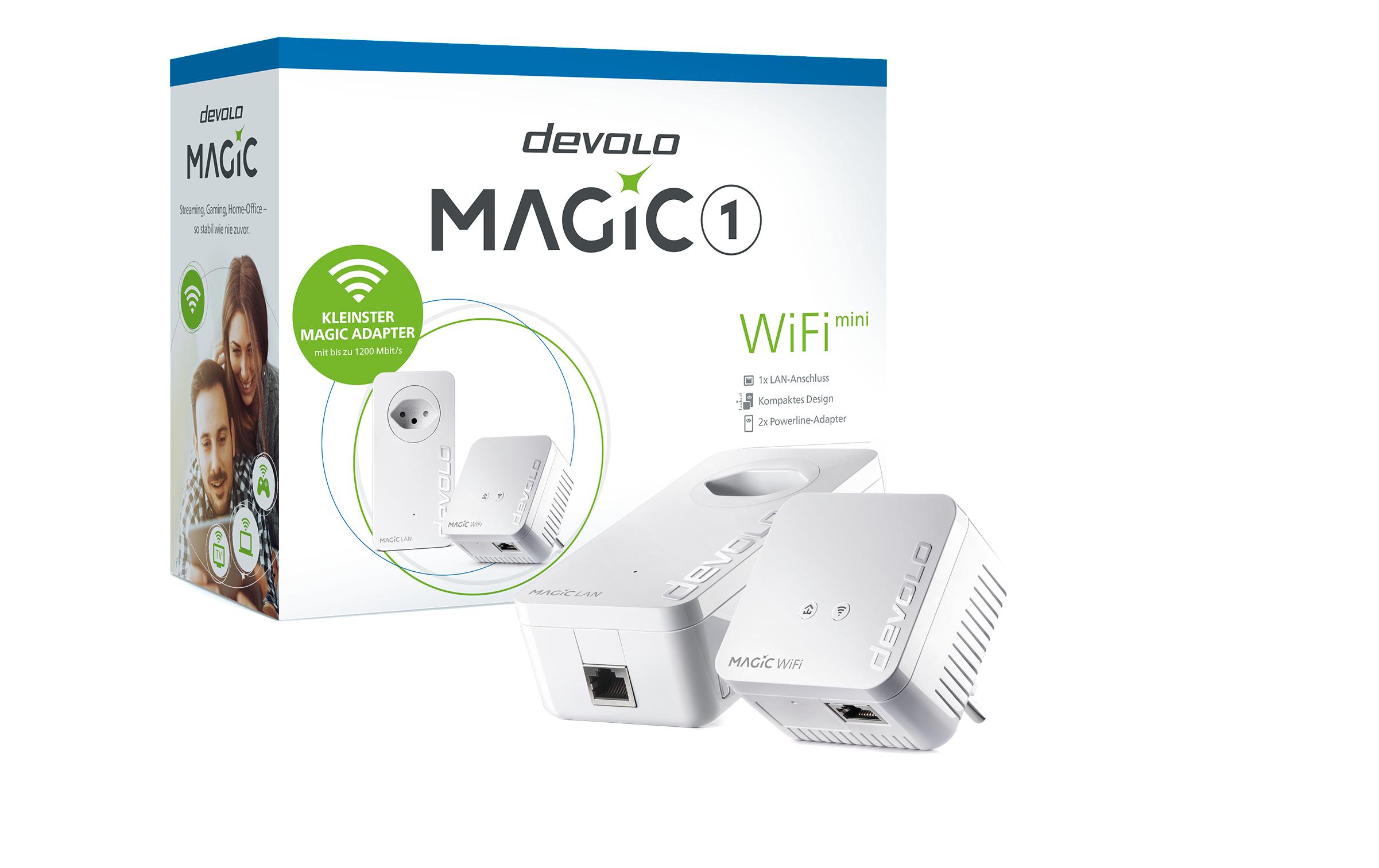 devolo Powerline Magic 1 WiFi mini Starter Kit