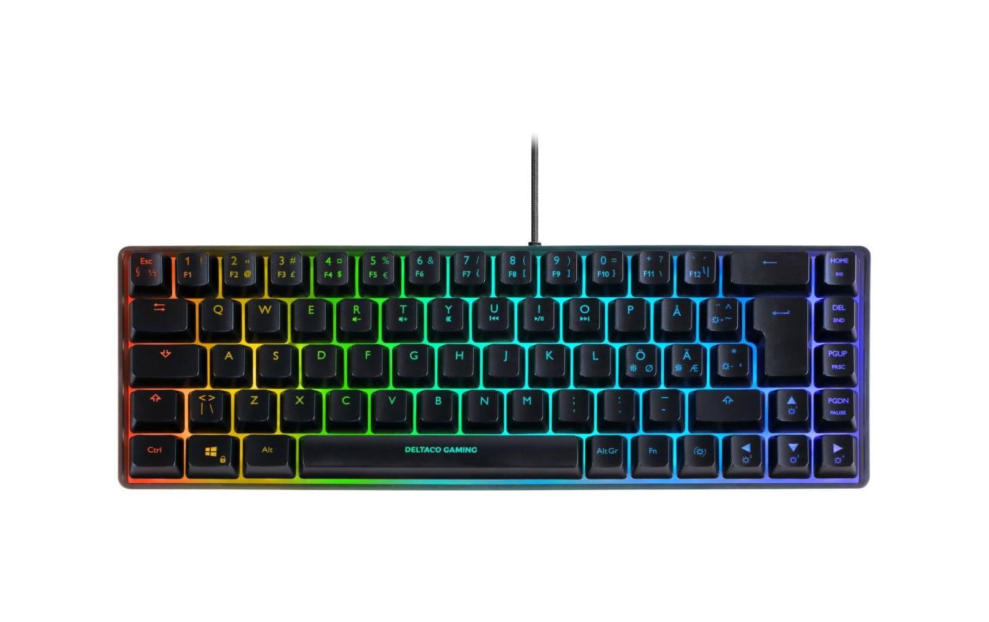 DELTACO Gaming-Tastatur GAM-158-CH Schwarz