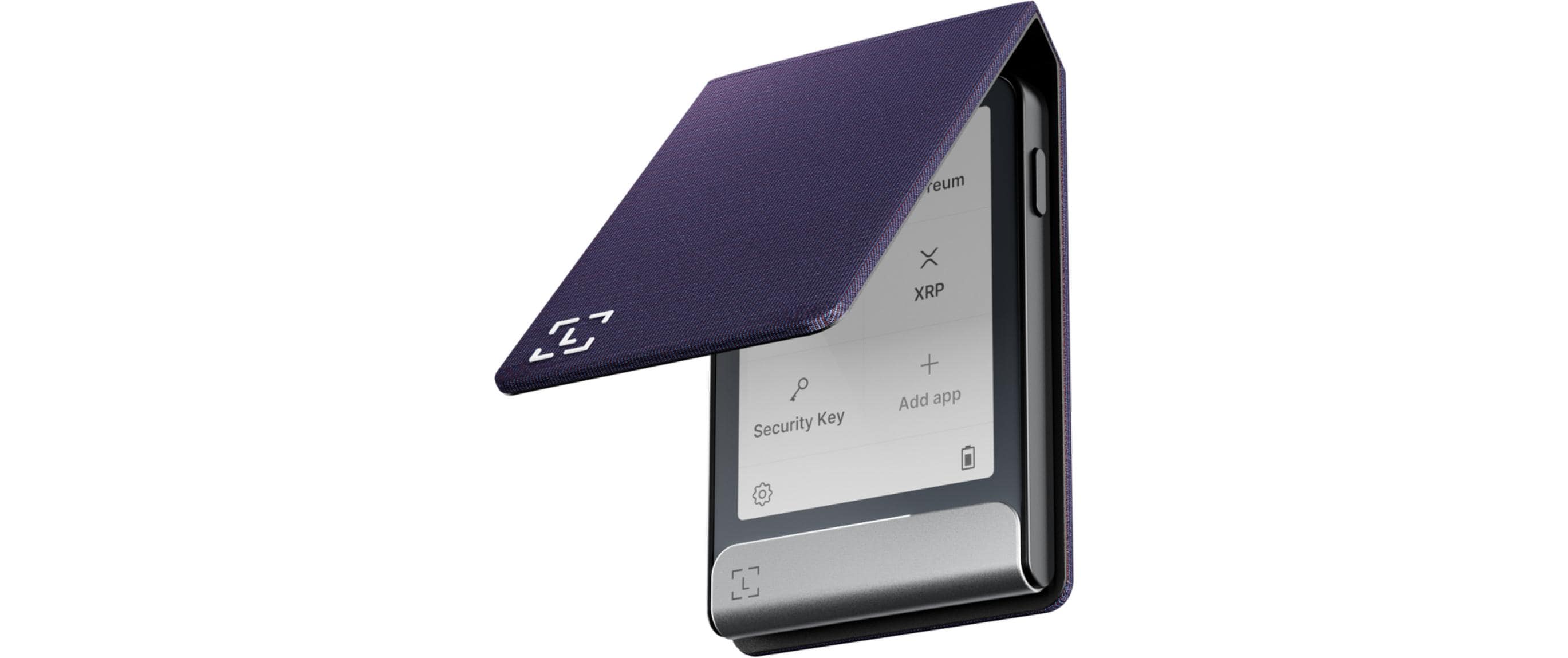 Ledger Flex Magnet Folio Party Aubergine