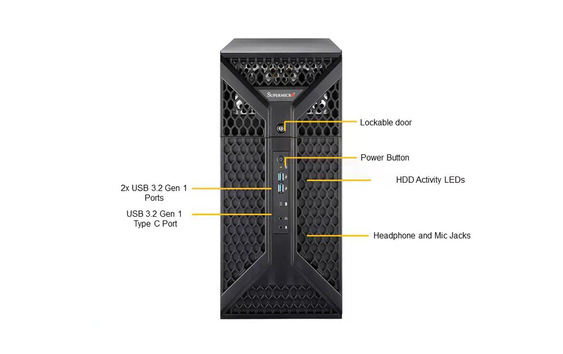 Supermicro Barebone UP Workstation SYS-531A-IL