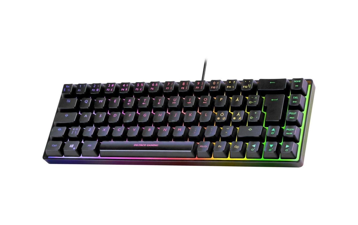 DELTACO Gaming-Tastatur GAM-158-CH Schwarz