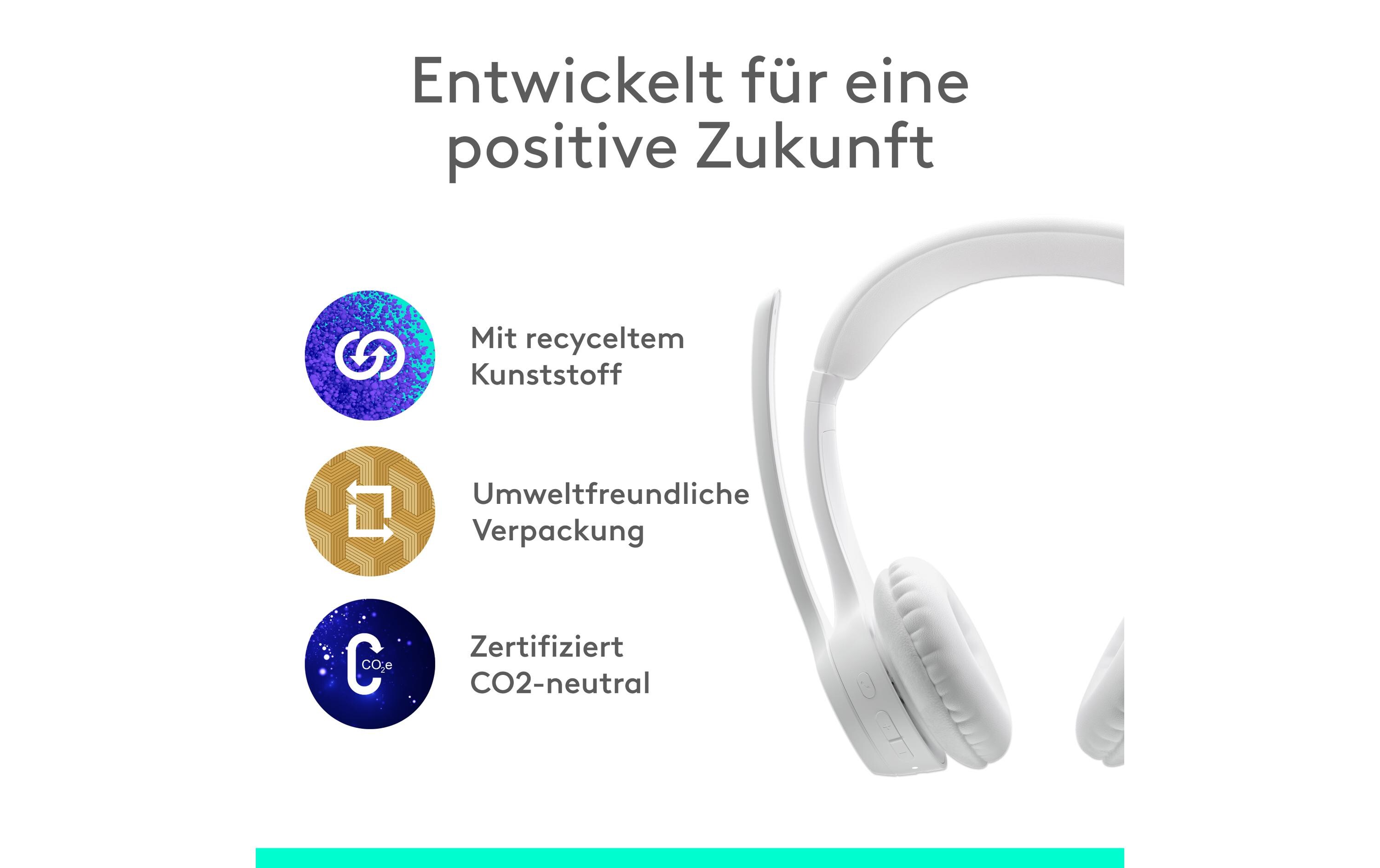 Logitech Headset Zone 300 Off-white