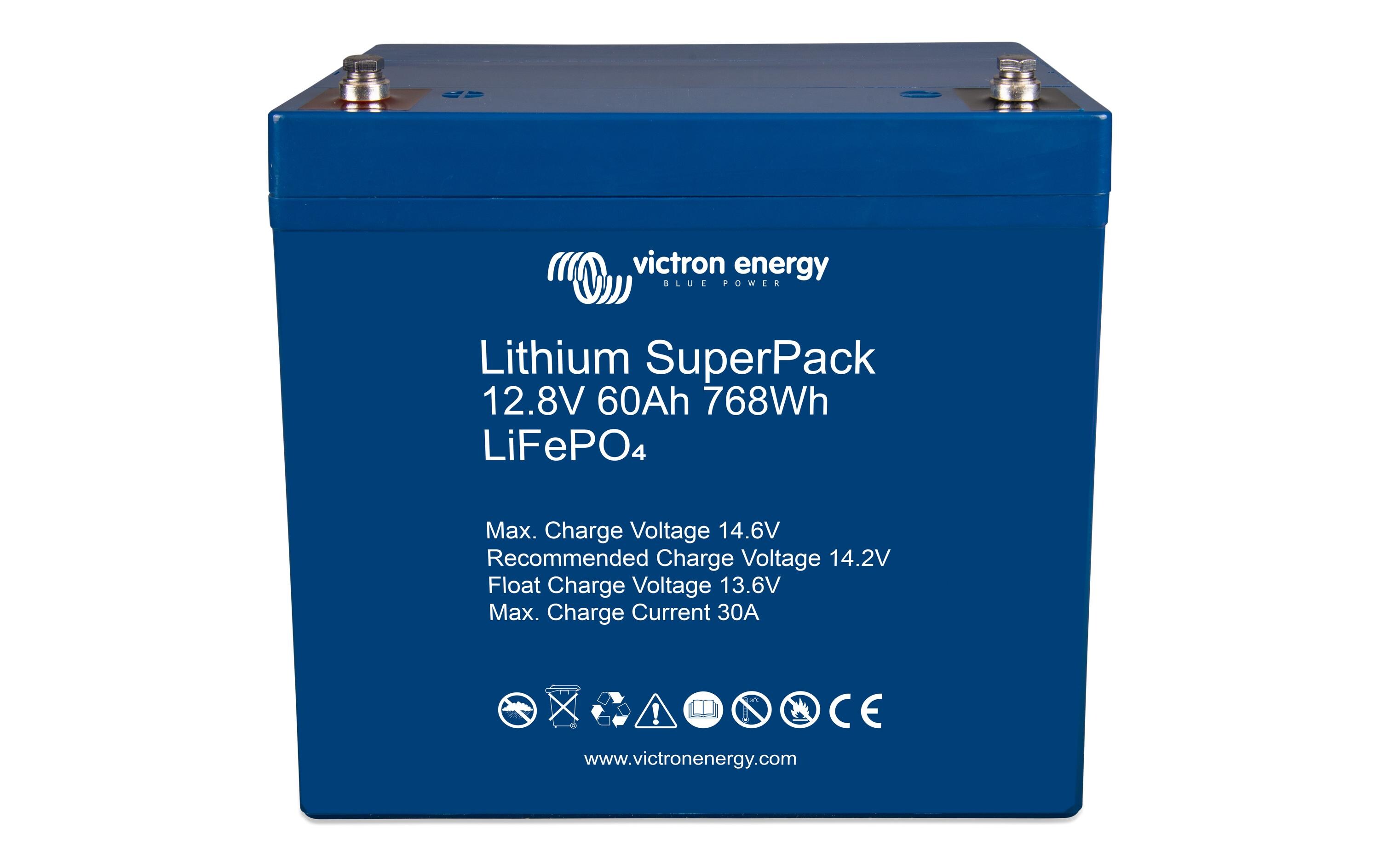 Victron Batterie Lithium SuperPack 12.8 V / 60 Ah