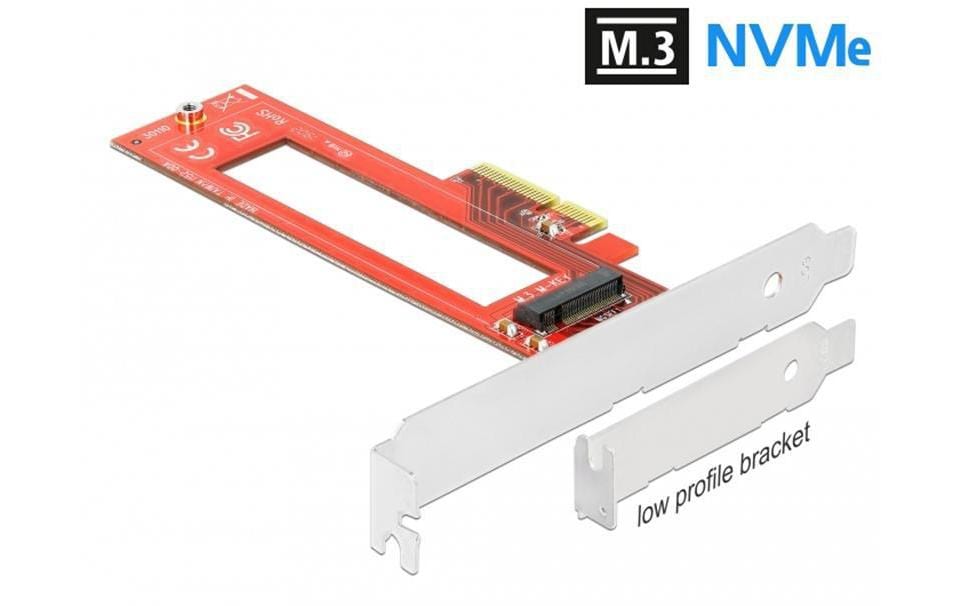 Delock Host Bus Adapter PCIe x4 – M.3 / NF1, NVMe