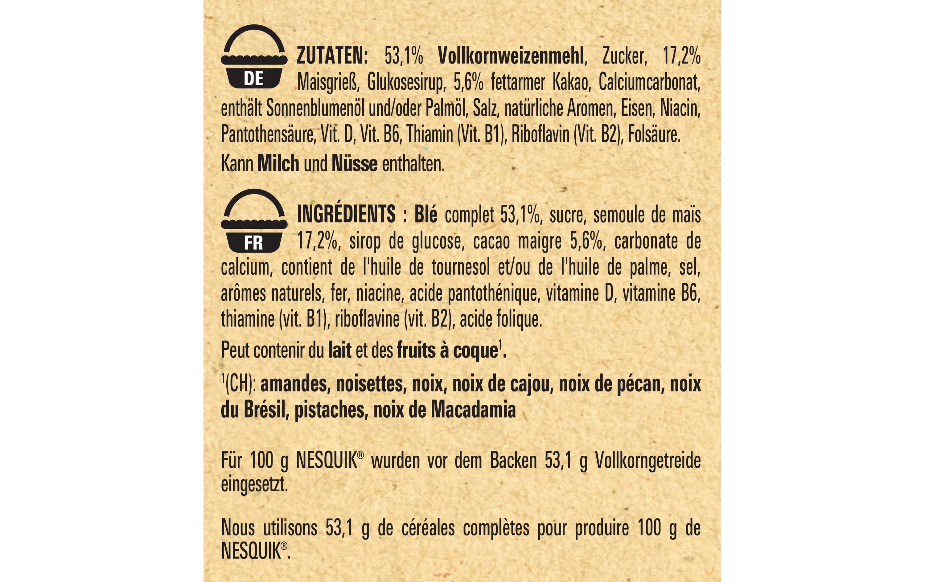 Nestlé Cerealien Cerealien Nesquik 375 g