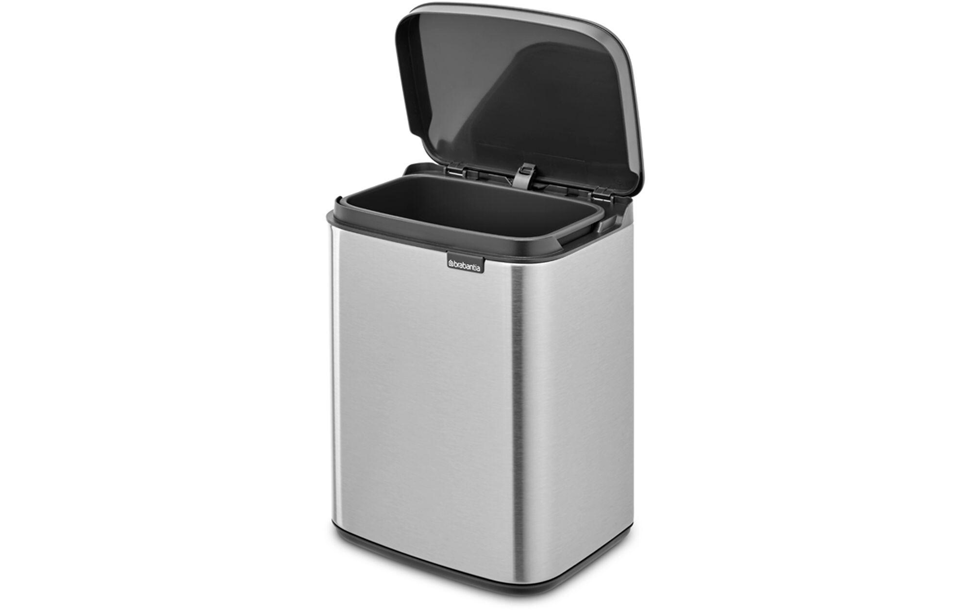 Brabantia Kosmetikeimer Bo Waste Bin 4 l, Silber matt