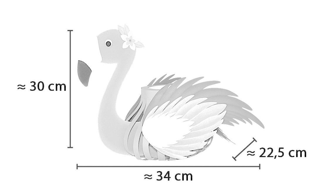 URSUS Laternen-Bastelset 1 Stück, Flamingo