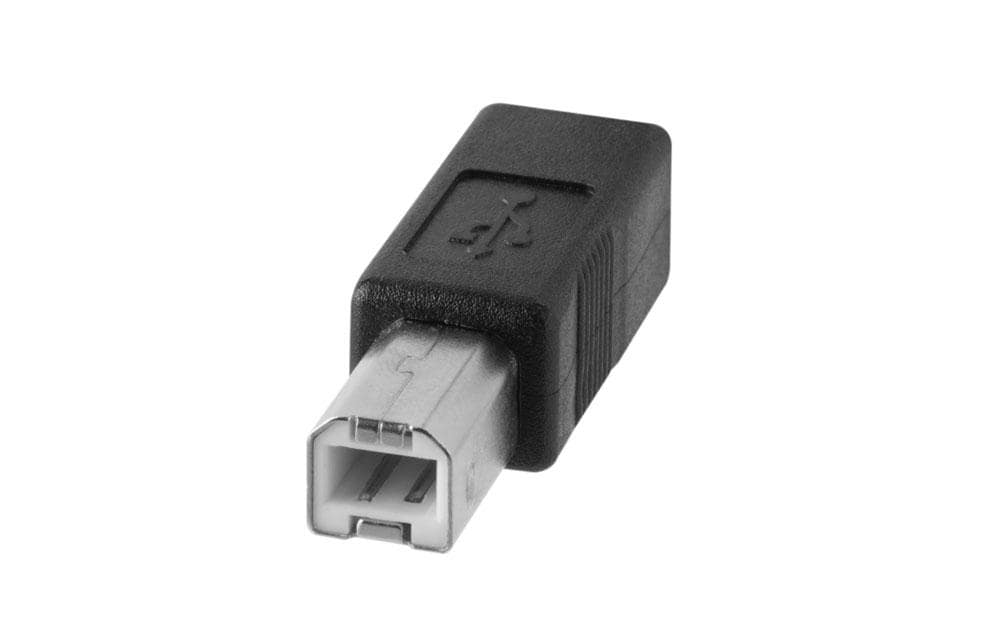 Tether Tools Kabel TetherPro USB 2.0 zu Male B, 4.6 Meter Schwarz
