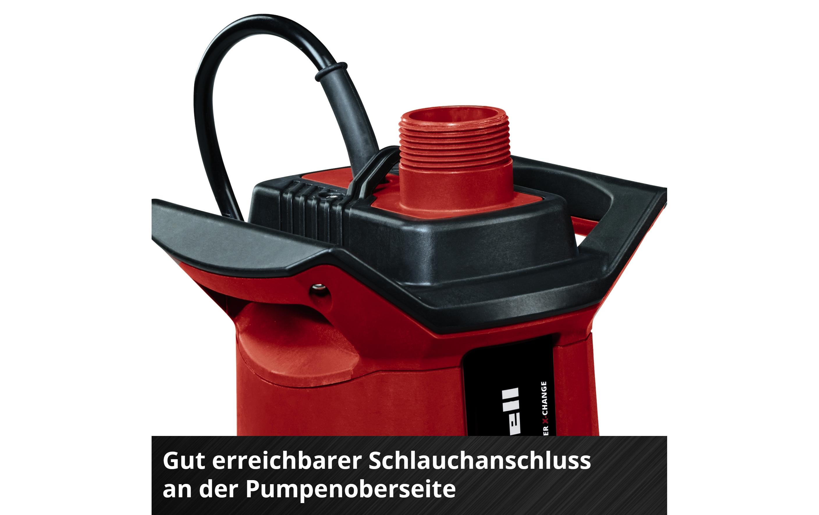 Einhell Akku-Schmutzwasserpumpe, GE-DP 18/25 LL Li-Solo