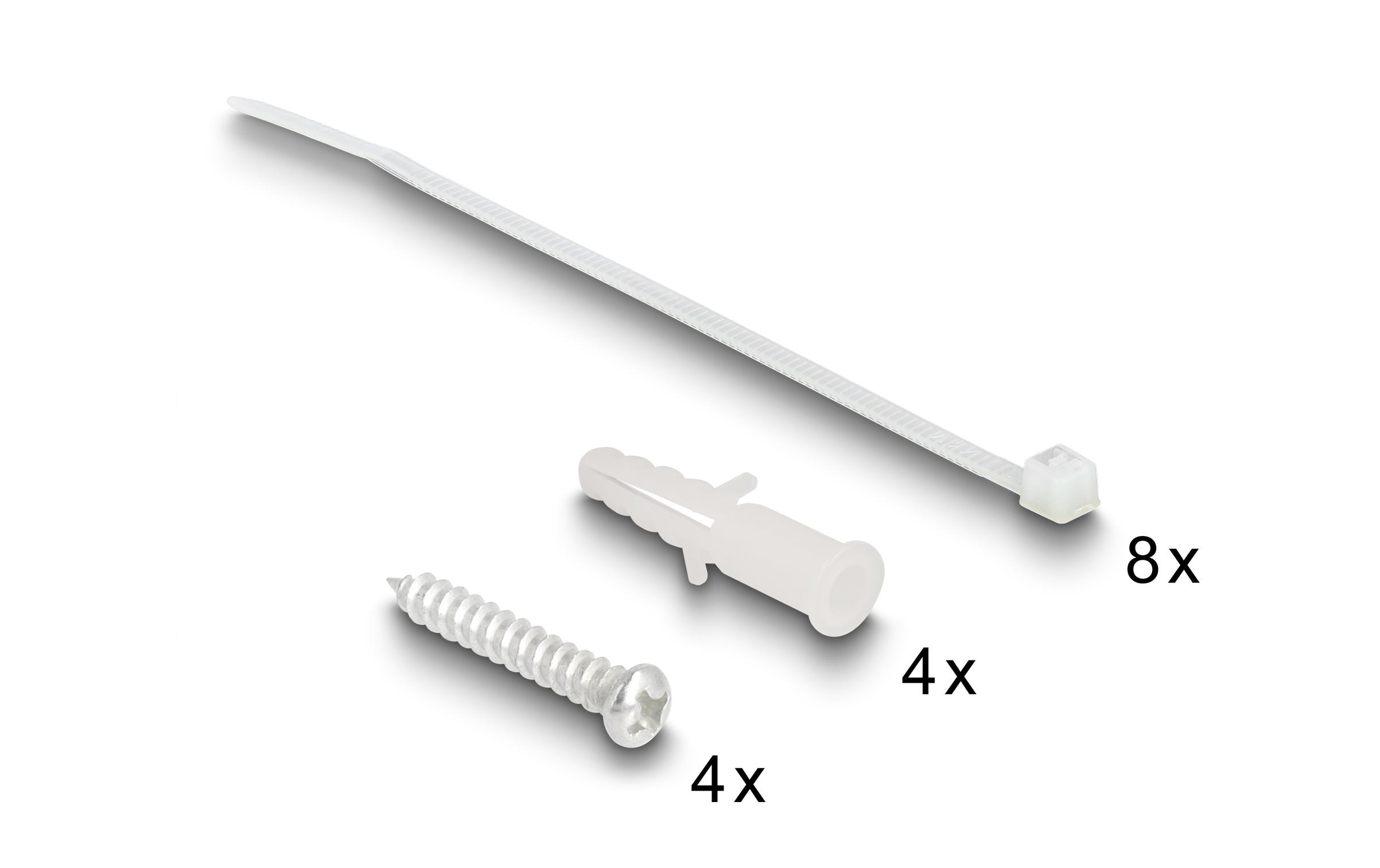 Delock Konsolidierungspunkt-Box 4 Port für Keystone Module