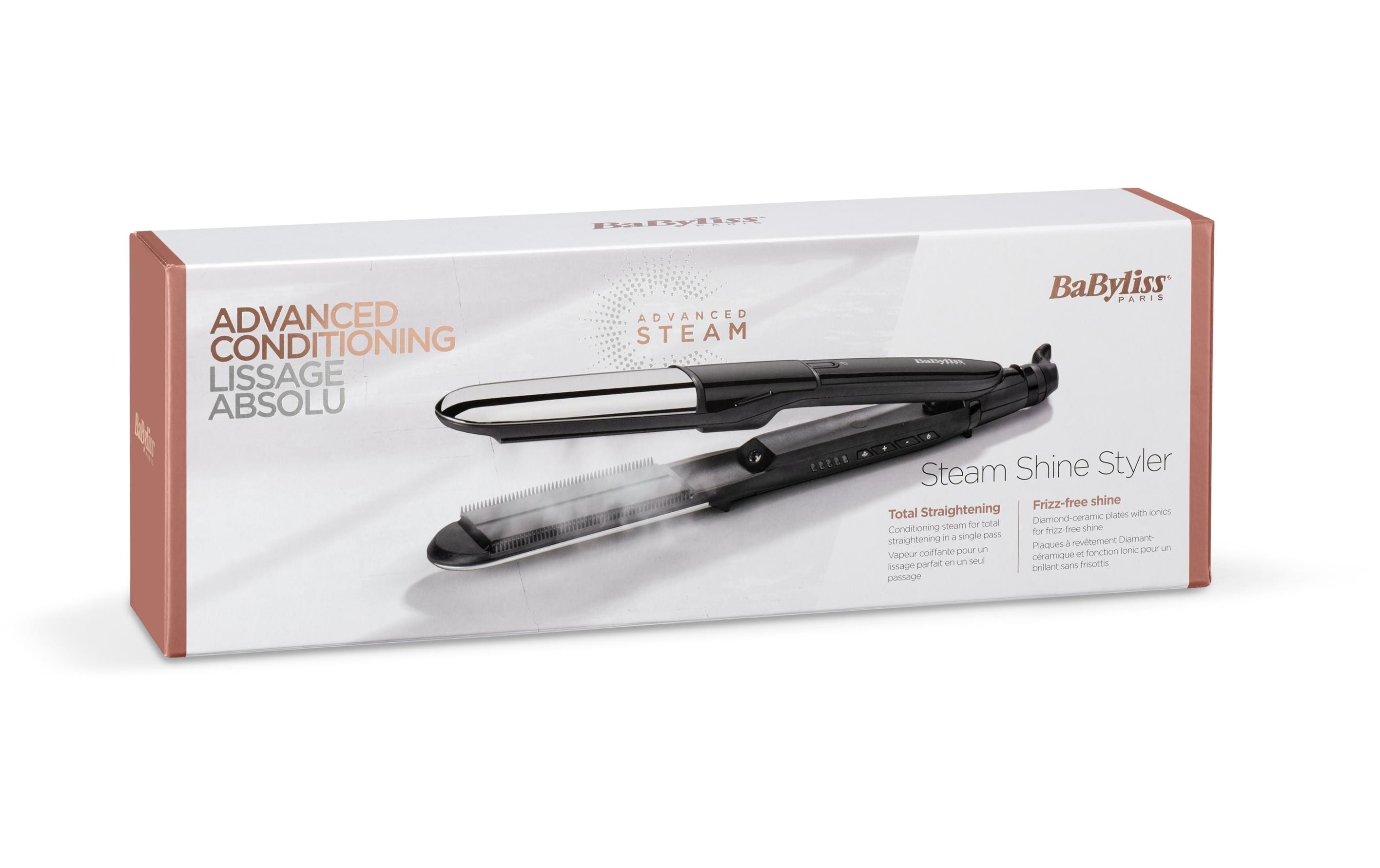 Babyliss Haarglätter Steam Shine Styler