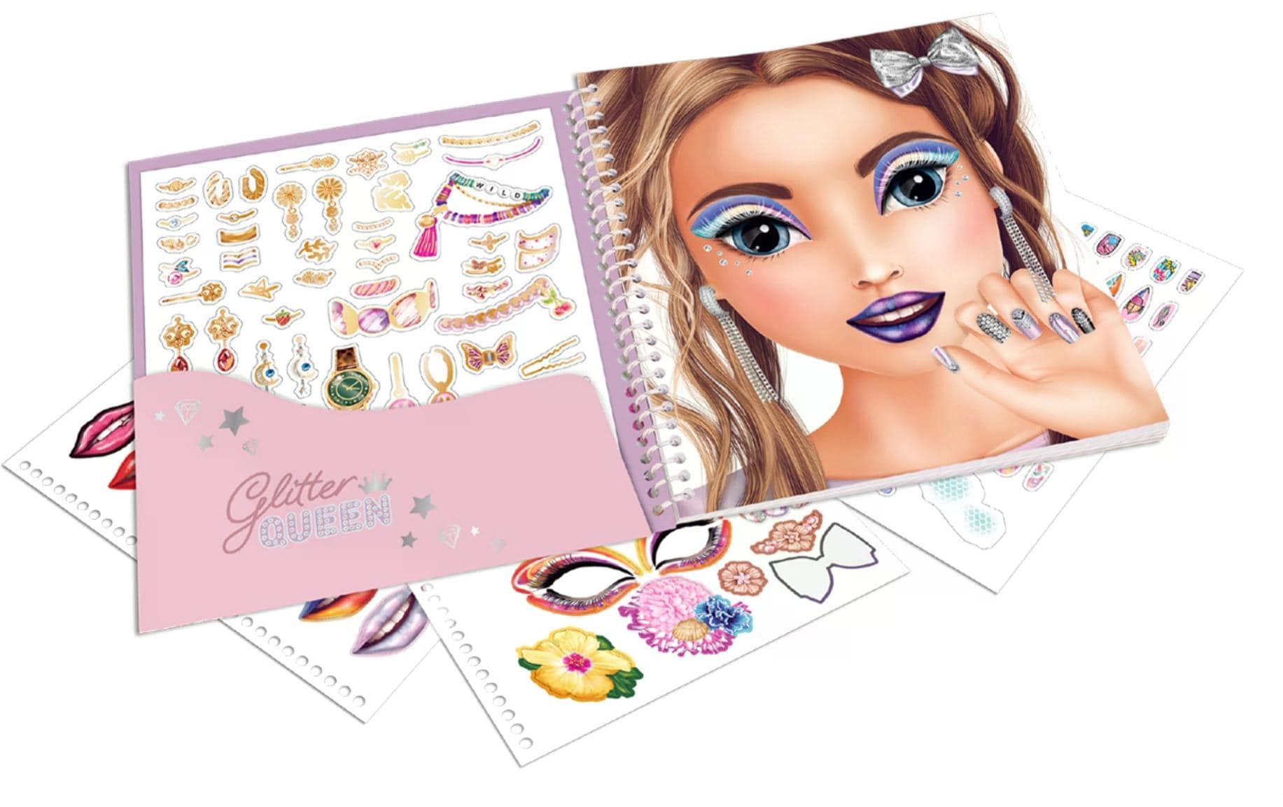 Depesche Stickerbuch Face Top Model 24 Seiten