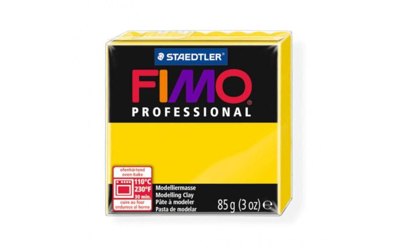 Fimo Modelliermasse Professional Gelb