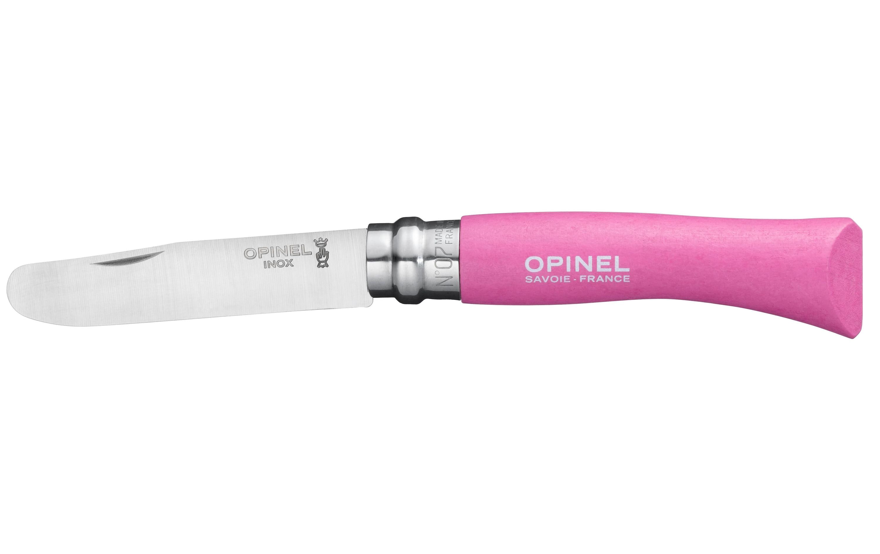 opinel Kindermesser N°07 Mon Premier Fuchsia