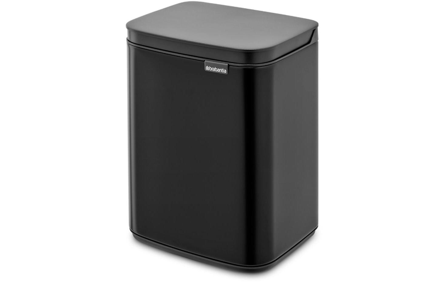 Brabantia Kosmetikeimer Bo Waste Bin 4 l, Schwarz matt