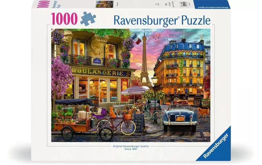 Ravensburger Puzzle Paris im Morgenrot 1000 Teile