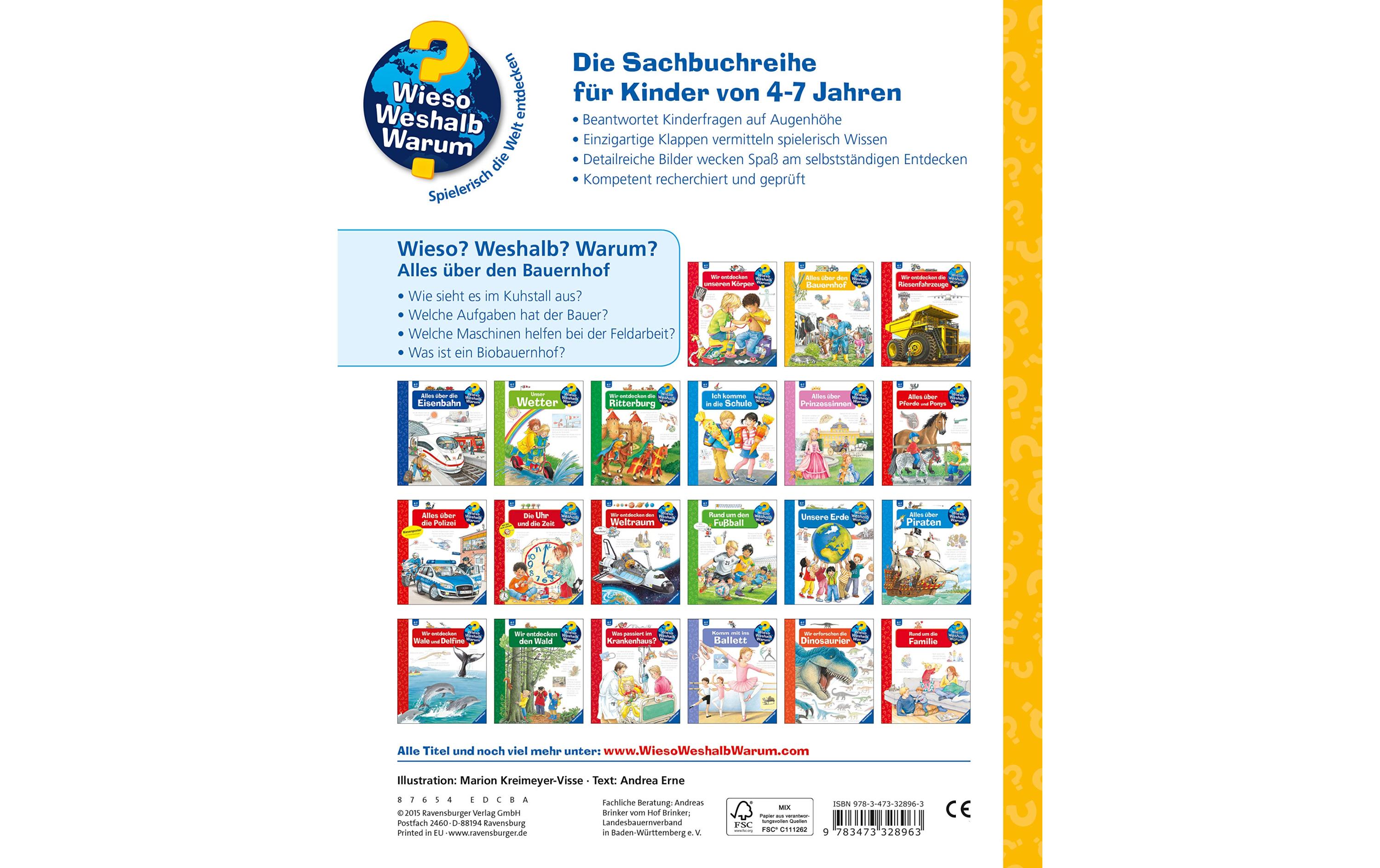 Ravensburger Kinder-Sachbuch WWW: Alles über den Bauernhof