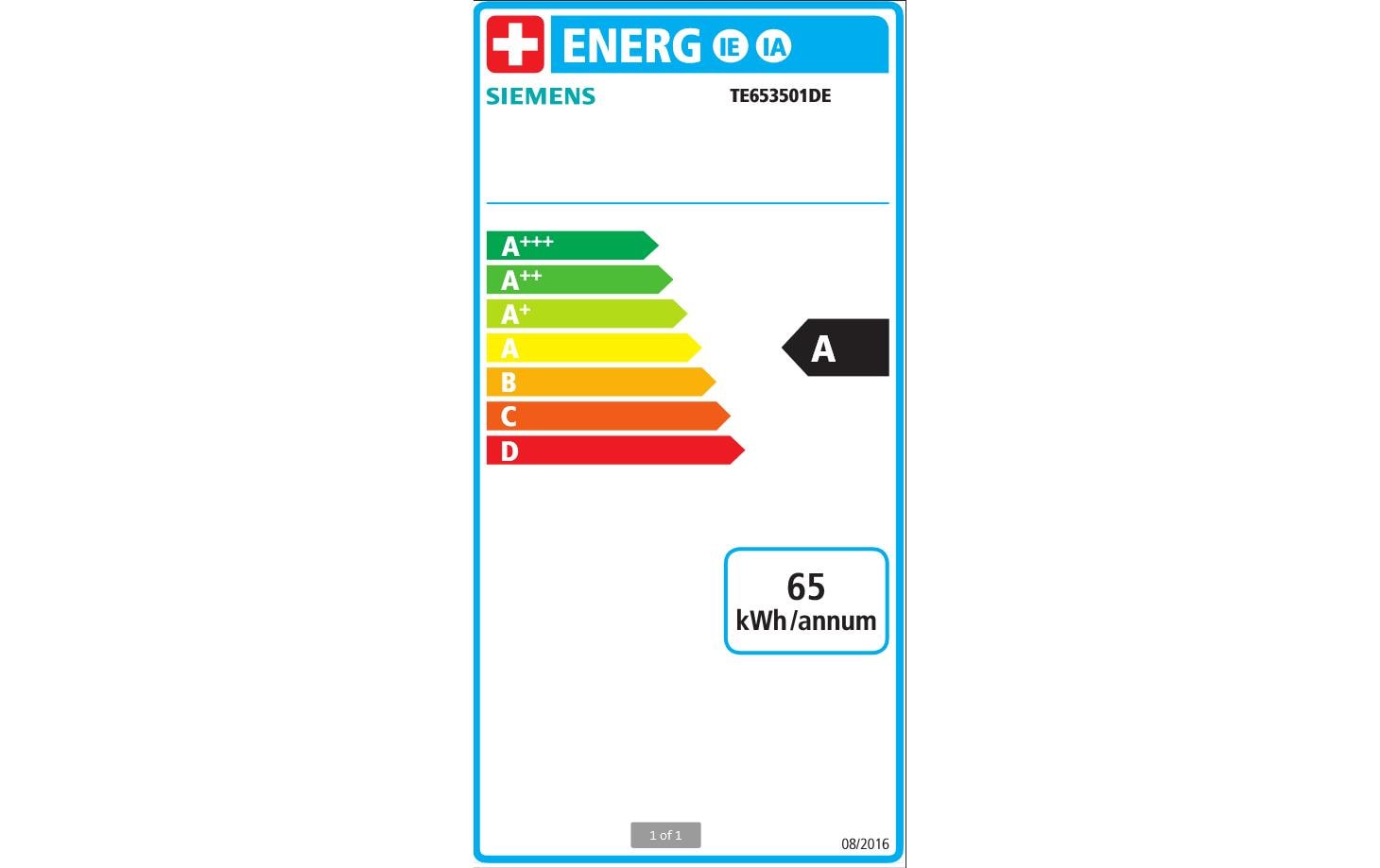 Siemens Kaffeevollautomat EQ.6 plus s300 Grau, Schwarz