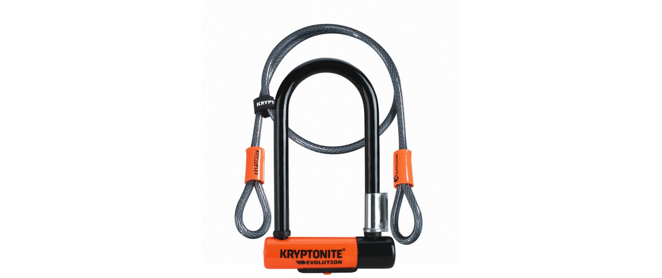 Kryptonite Veloschloss EV Mini-7 inkl. Kryptoflex Kabel