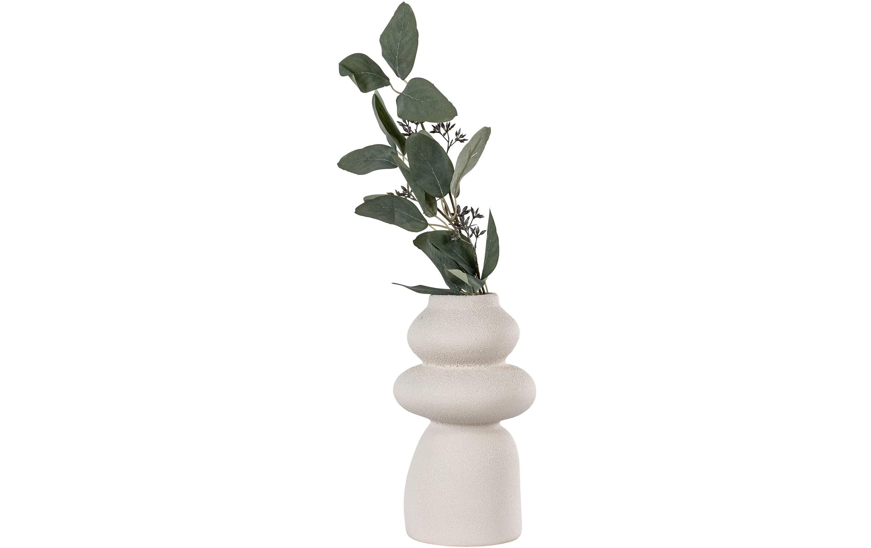 House Nordic Vase rund 26.5 cm, Beige