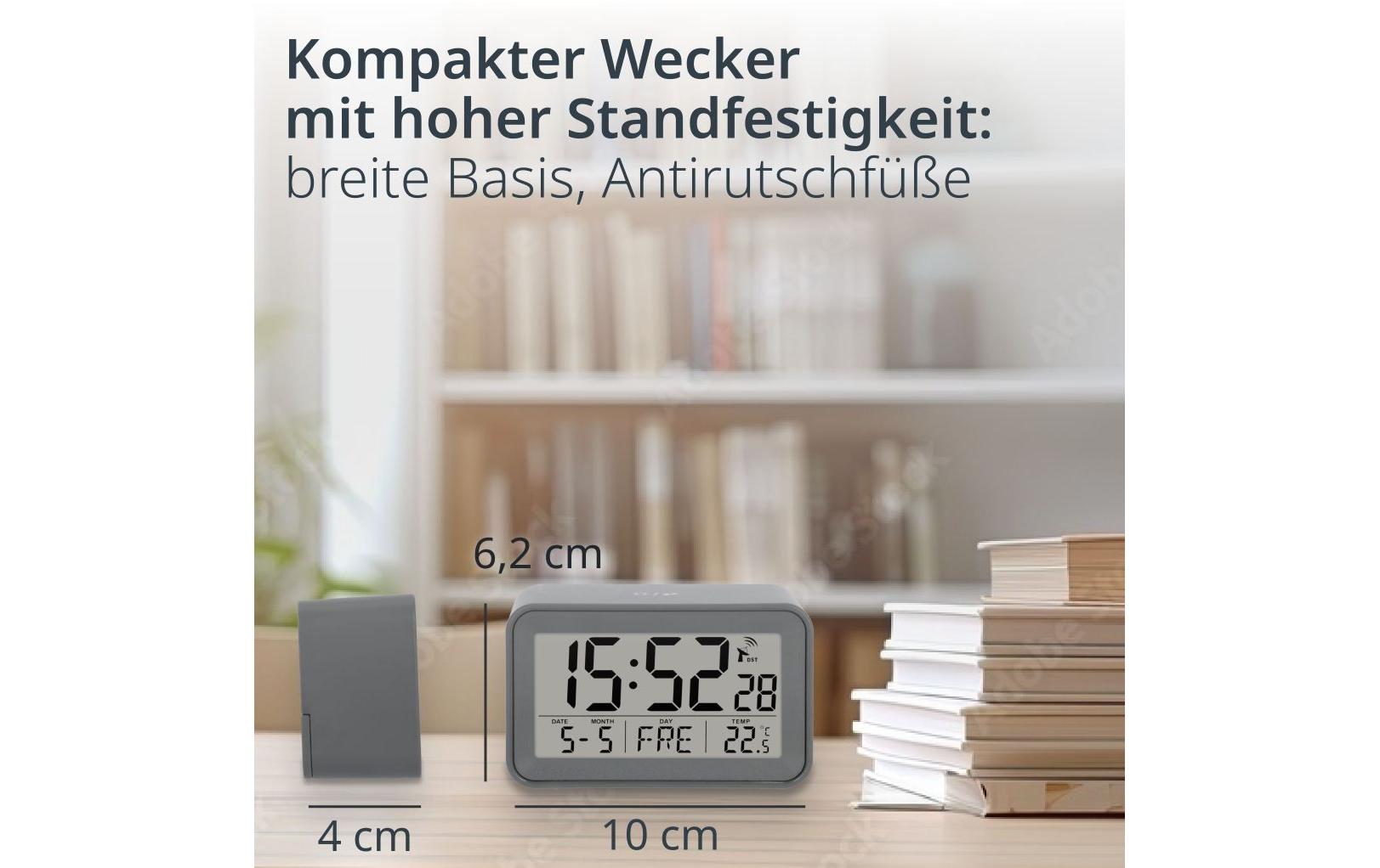 ADE Funkwecker mit Kalender