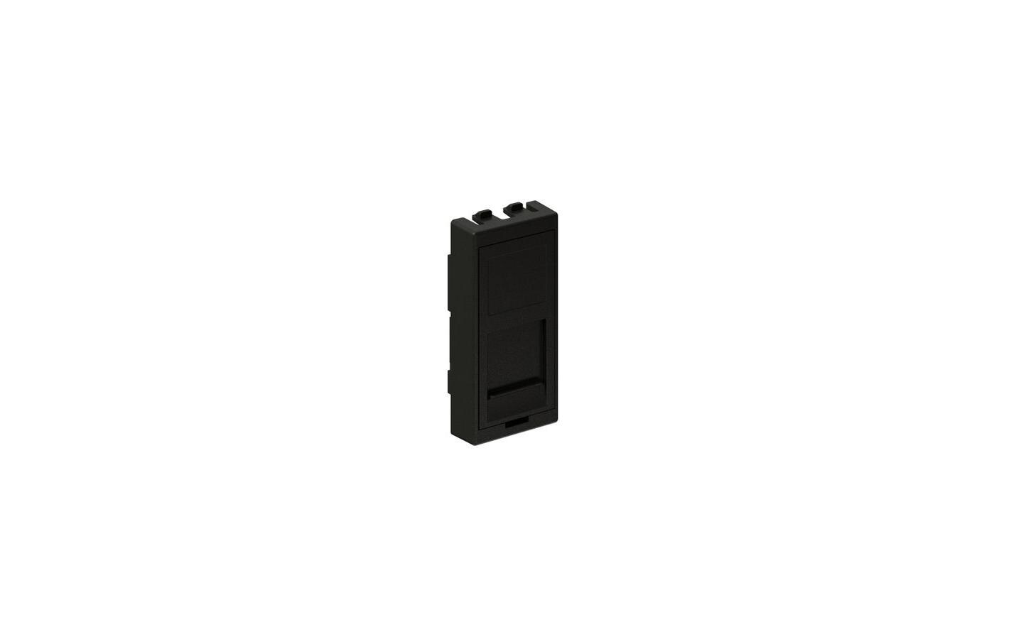 max connect Keystone-Modul 45 x 22.5 mm für 1x RJ-45, Anthrazit