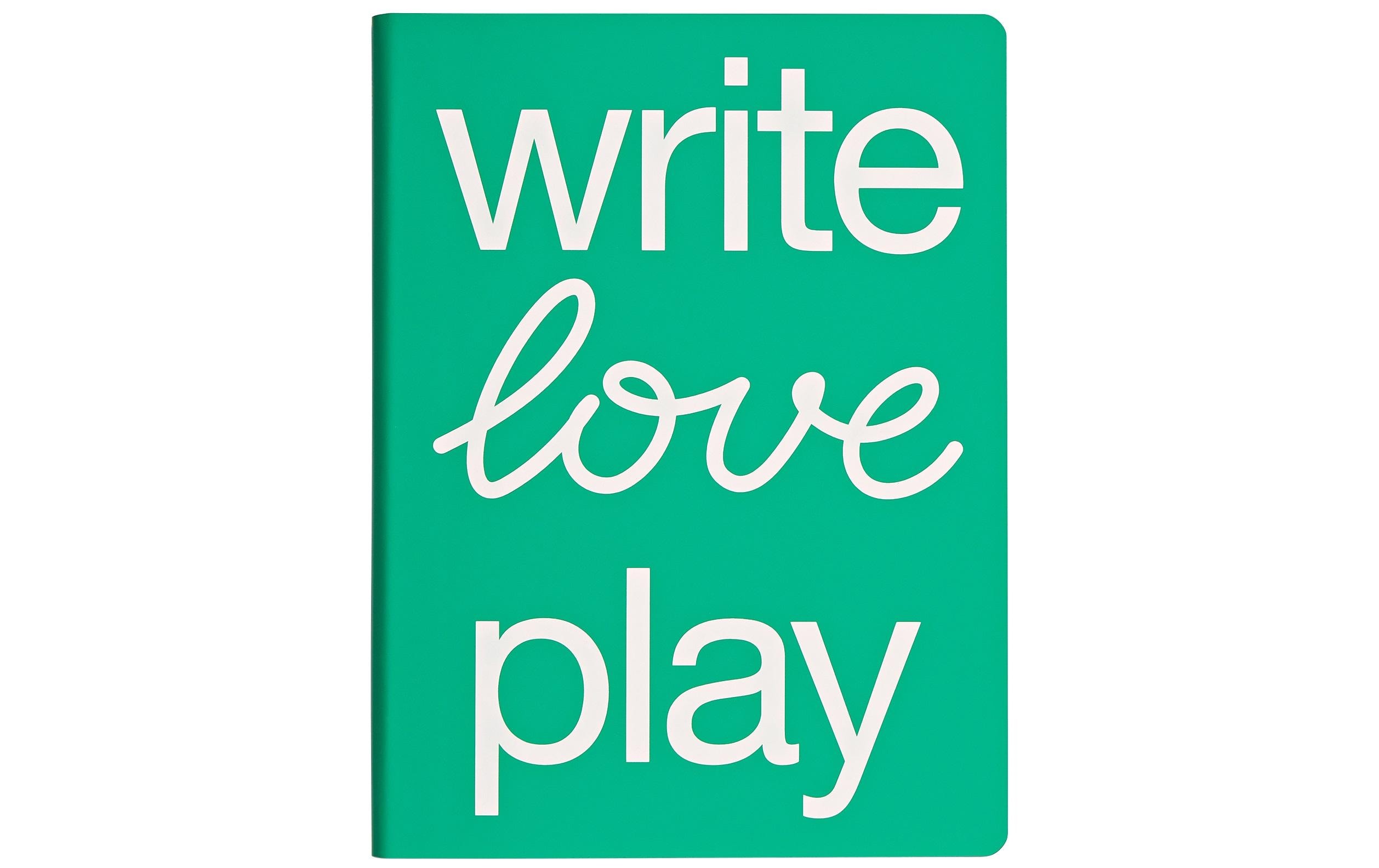 Nuuna Notizbuch GRAPHIC L WRITE LOVE PLAY