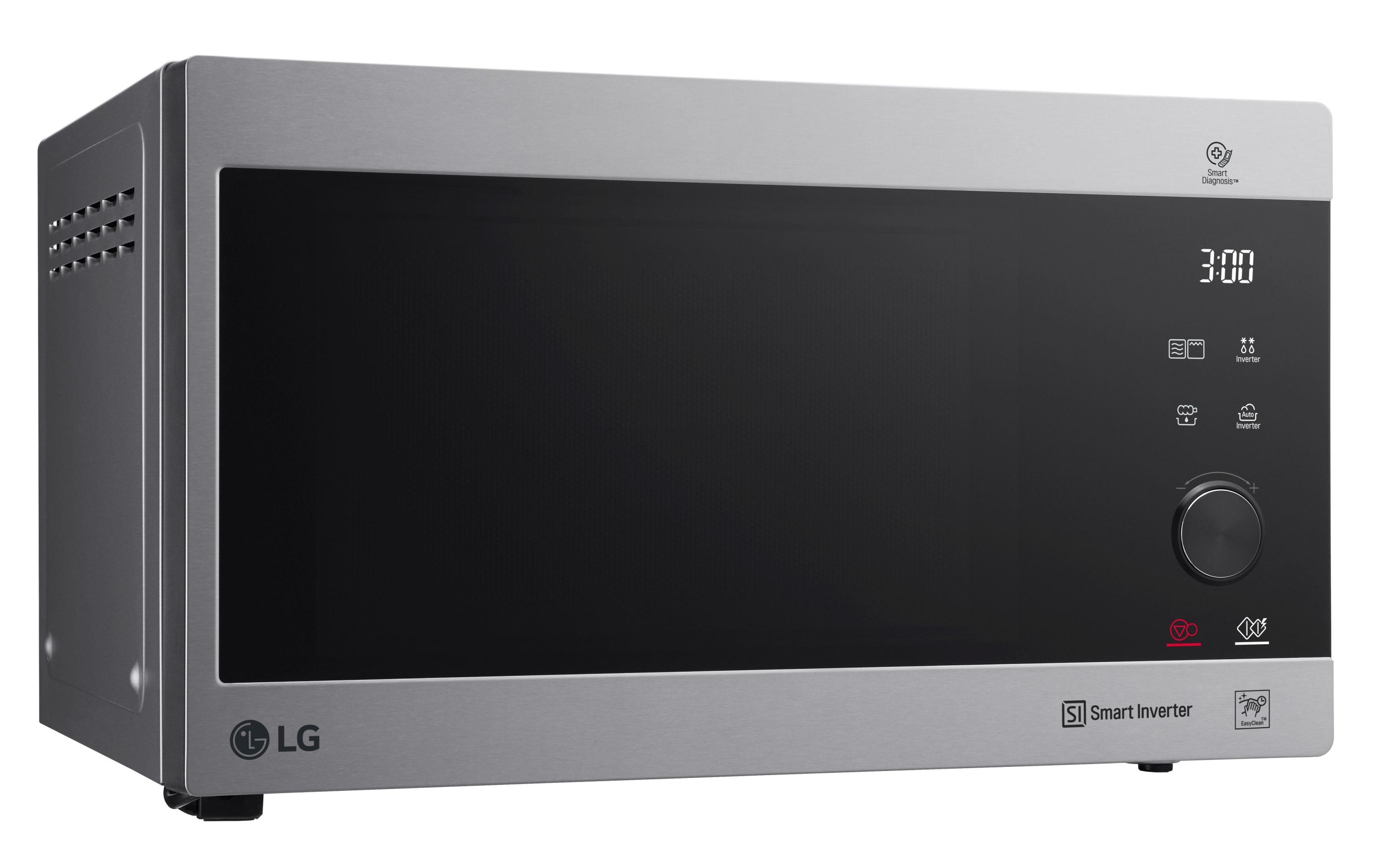 LG Mikrowelle NeoChef MH6565CPS Silber