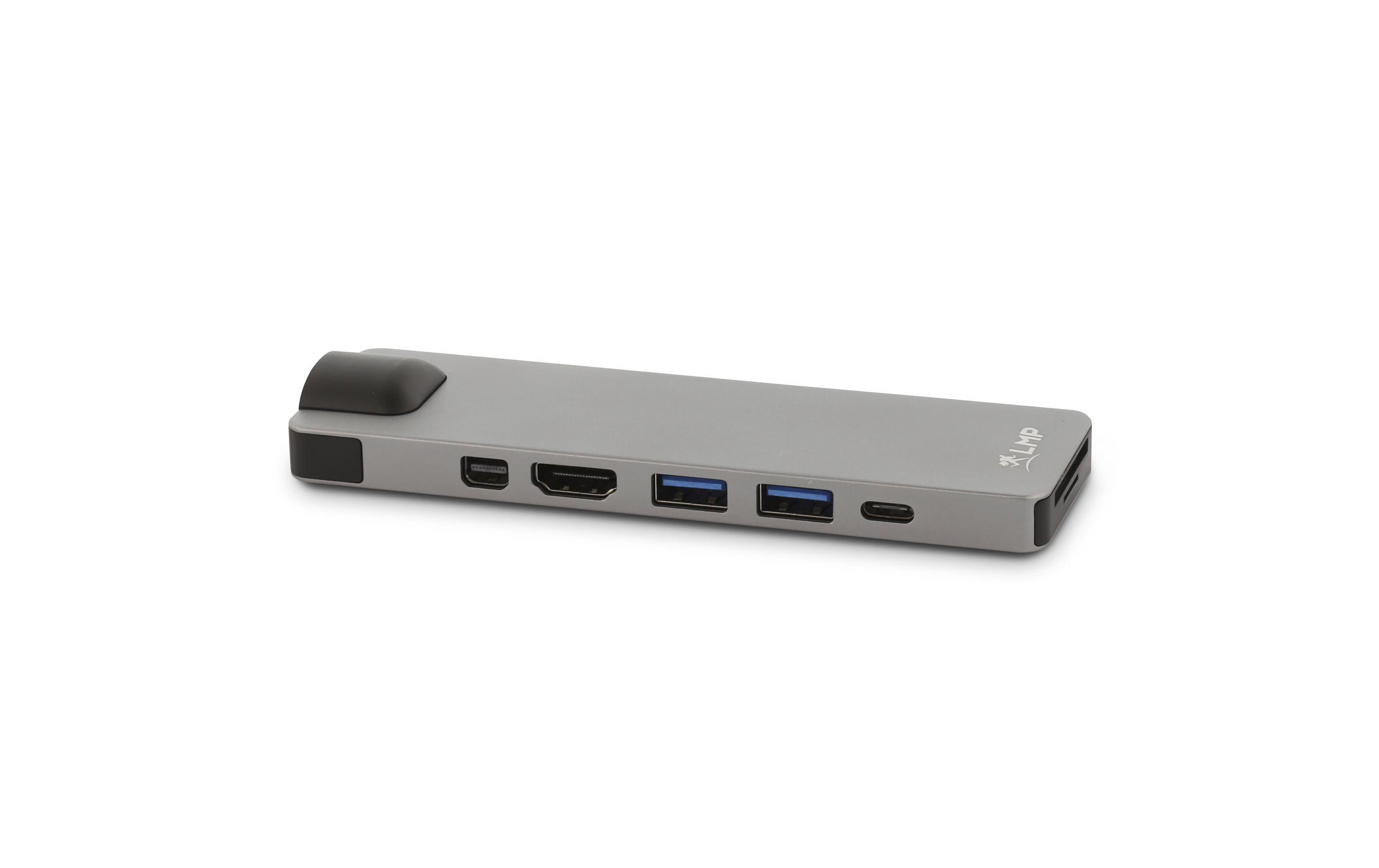 LMP Dockingstation USB-C Compact Dock Grau