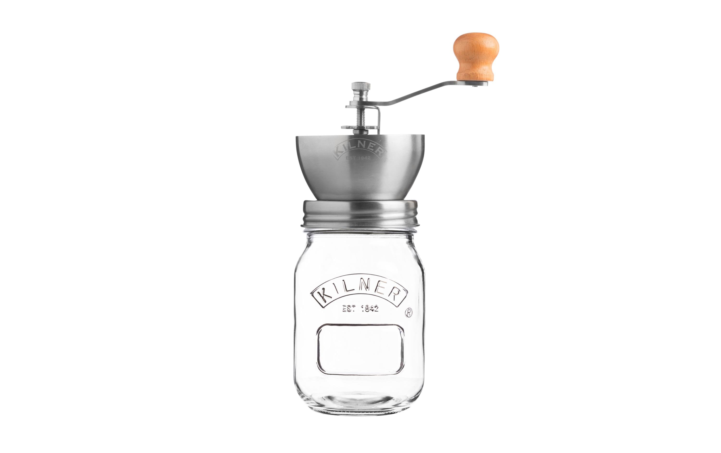 Kilner Kaffeemühle Silber