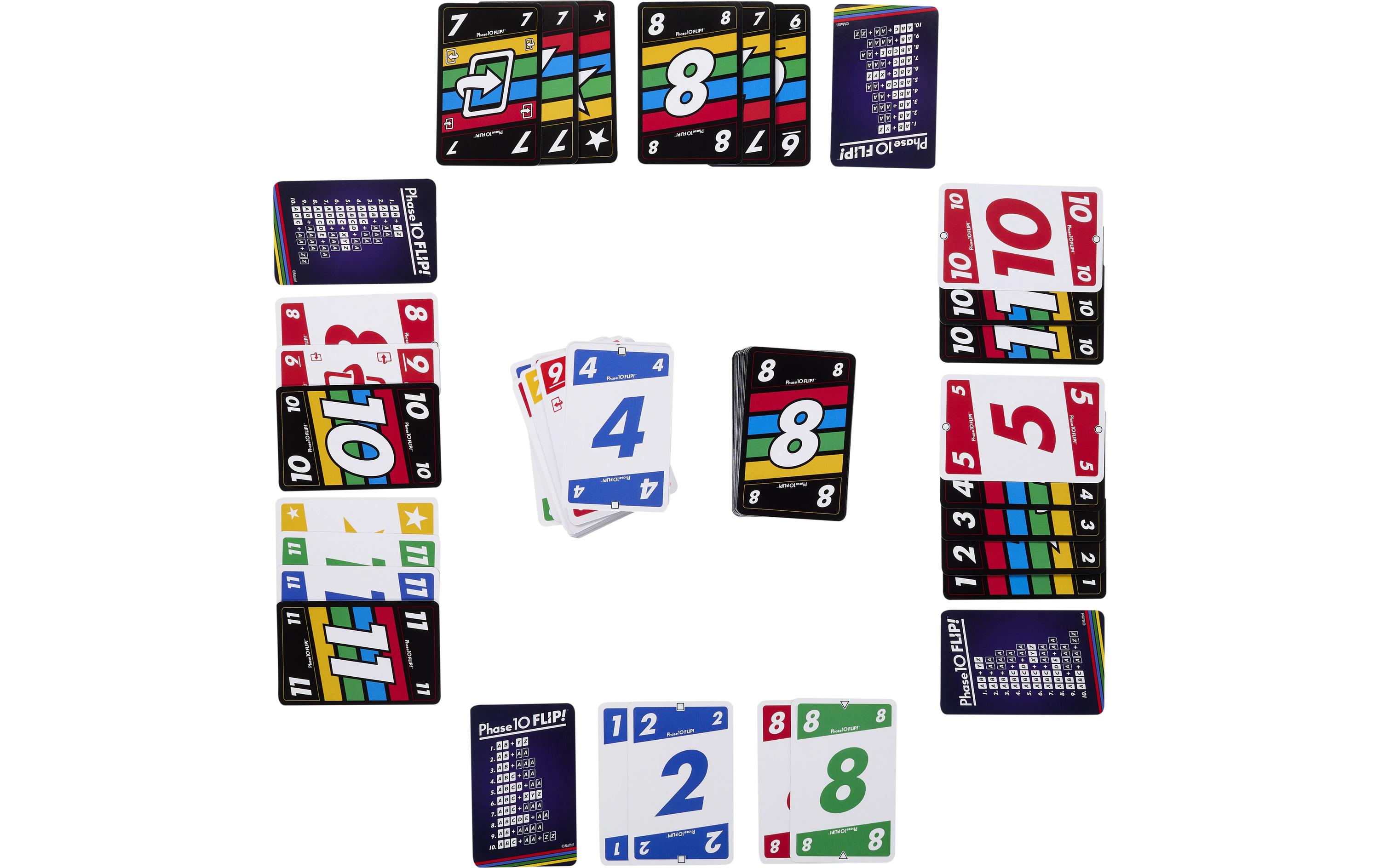 Mattel Spiele Phase 10 Flip