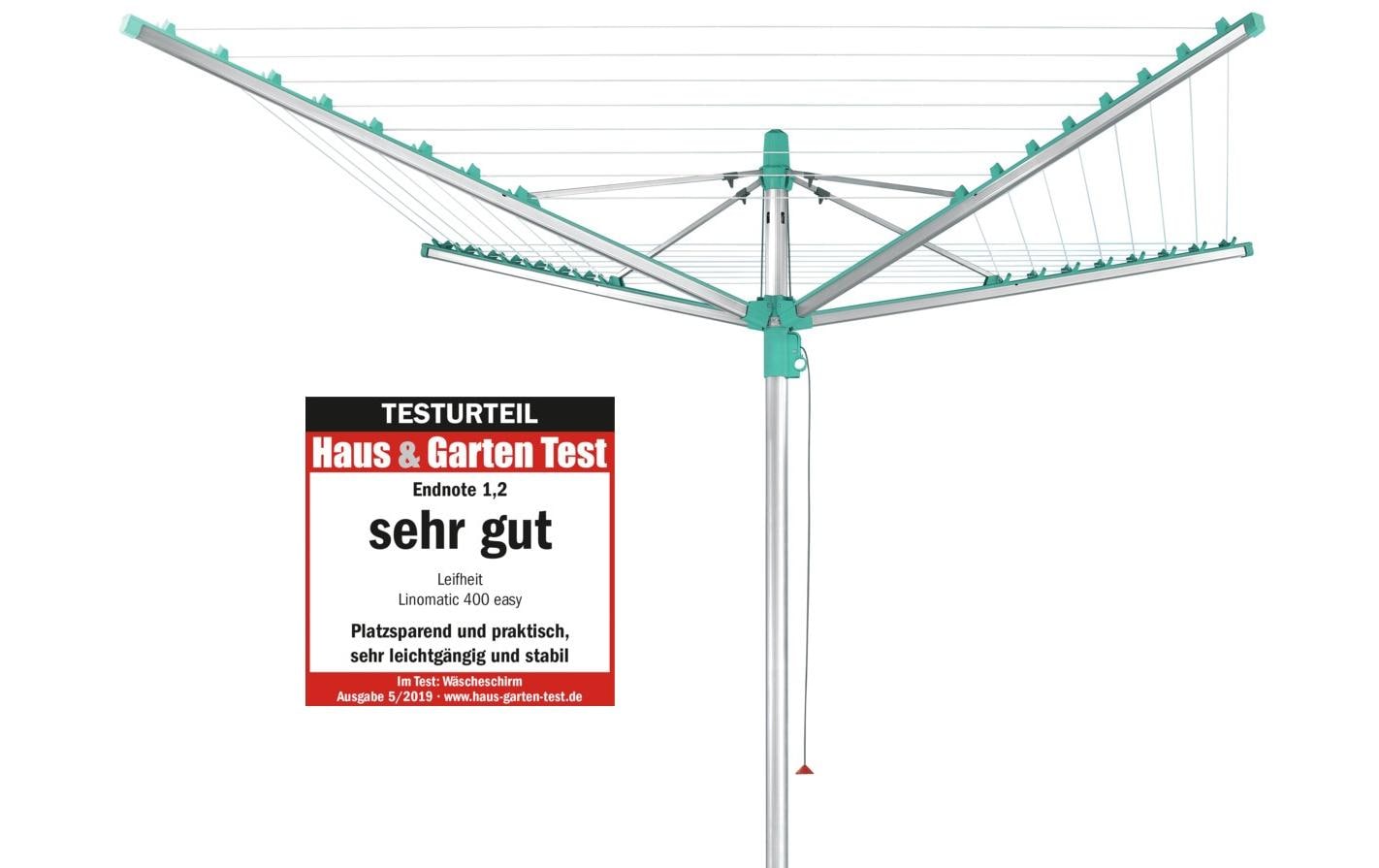 Leifheit Wäschespinne Linomatic 400 Easy 40 m