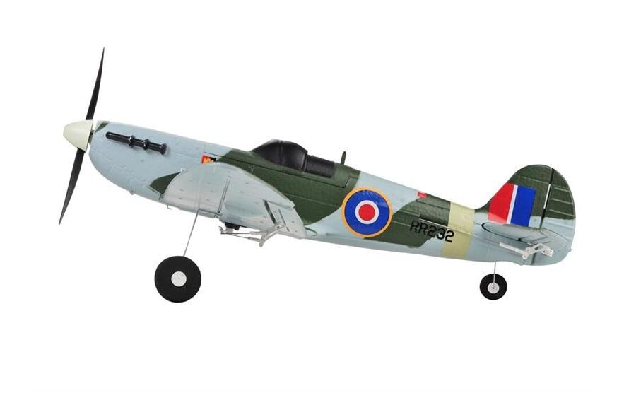 TOP-RC Warbird Mini Spitfire 450 mm, Grau, RTF