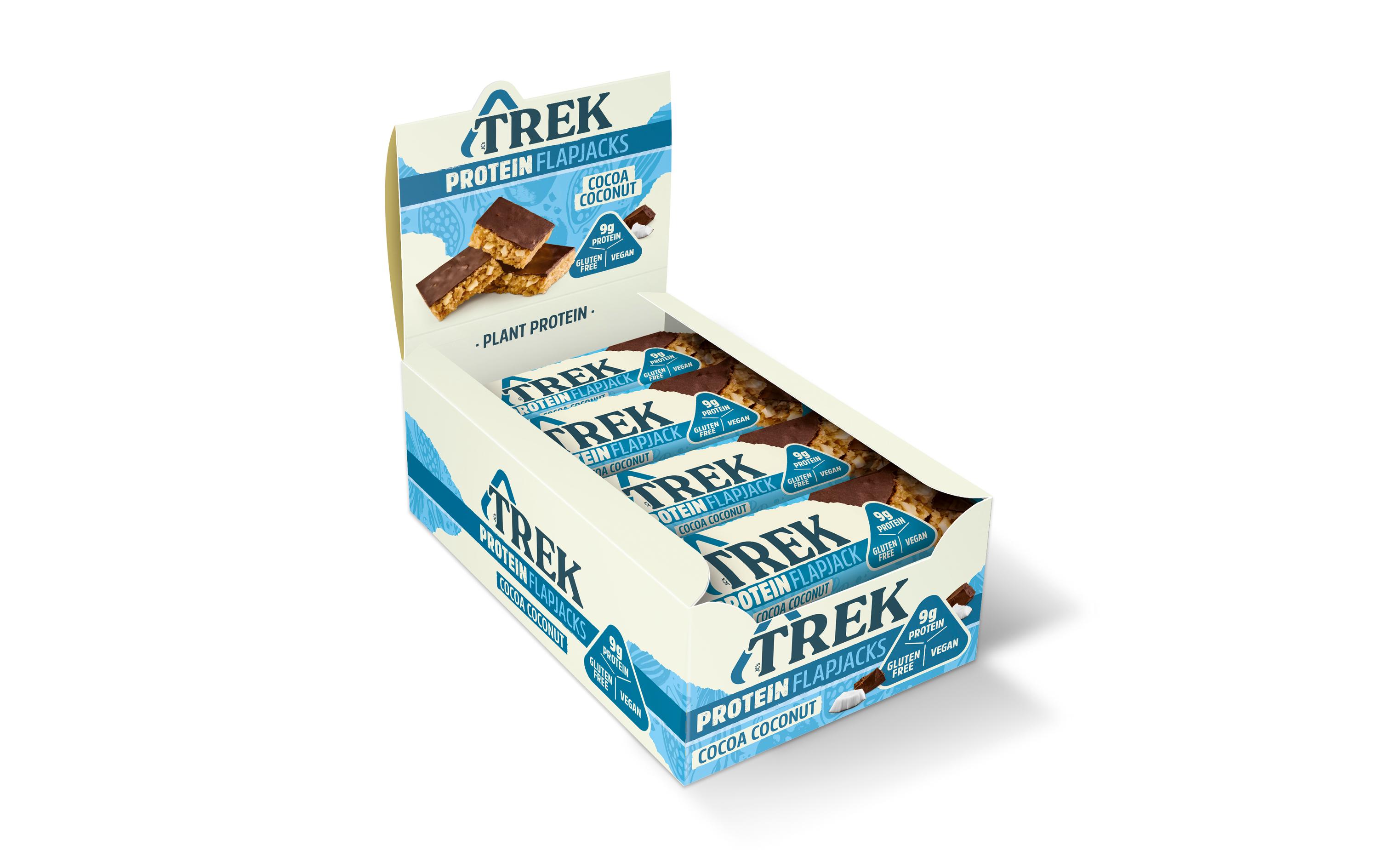 Trek Riegel Flapjack Kakao/Kokos/Nuss, 16 x 50 g