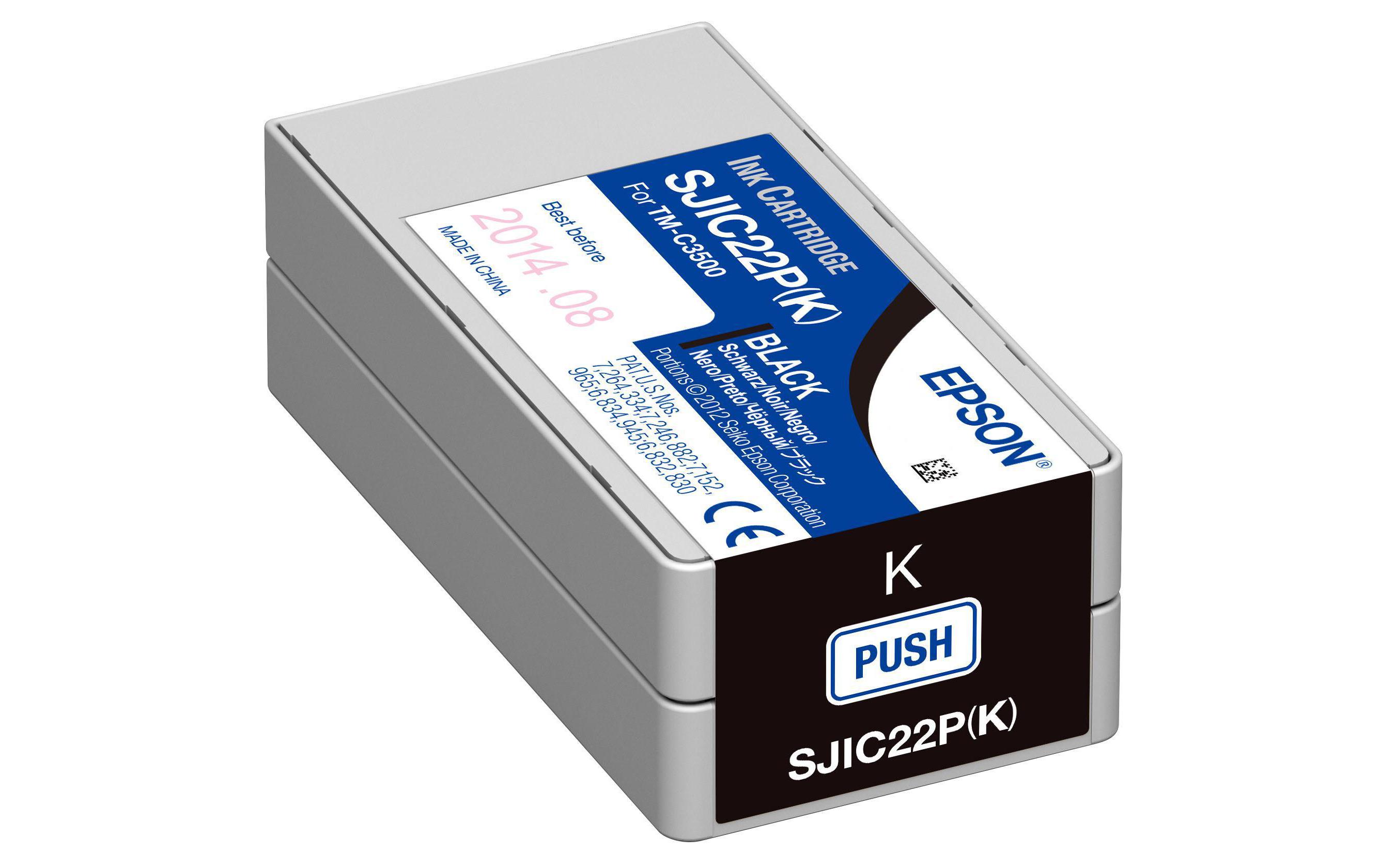 Epson Tinte SJIC22P Schwarz